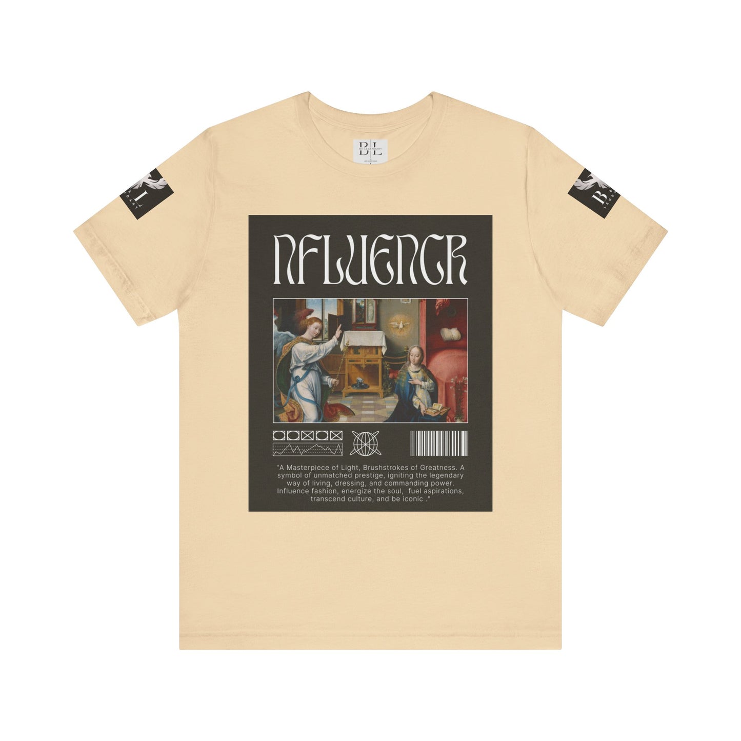 Be Legendary Art-Inspired Unisex Short Sleeve Tee