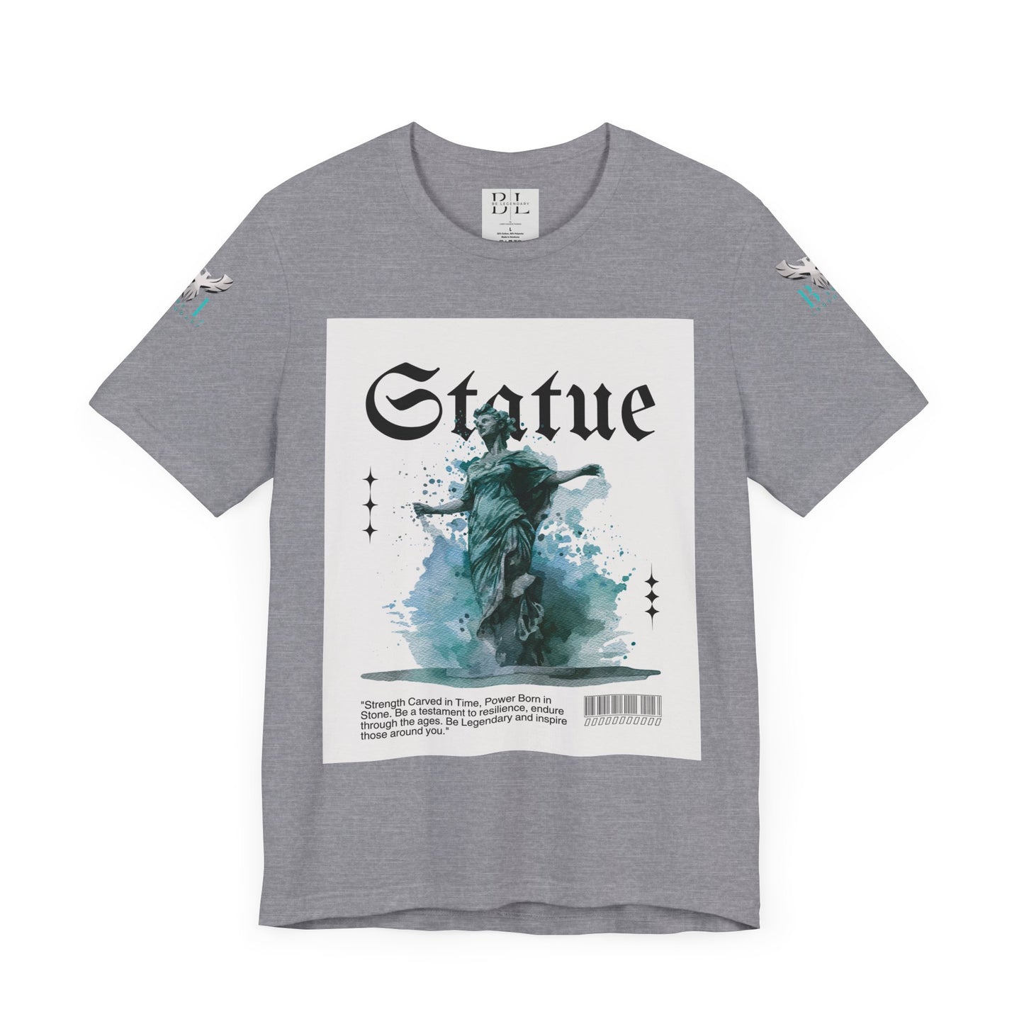 Be Legendary "Immortal" Statue Graphic Unisex Jersey Tee – Embrace Legendary Style
