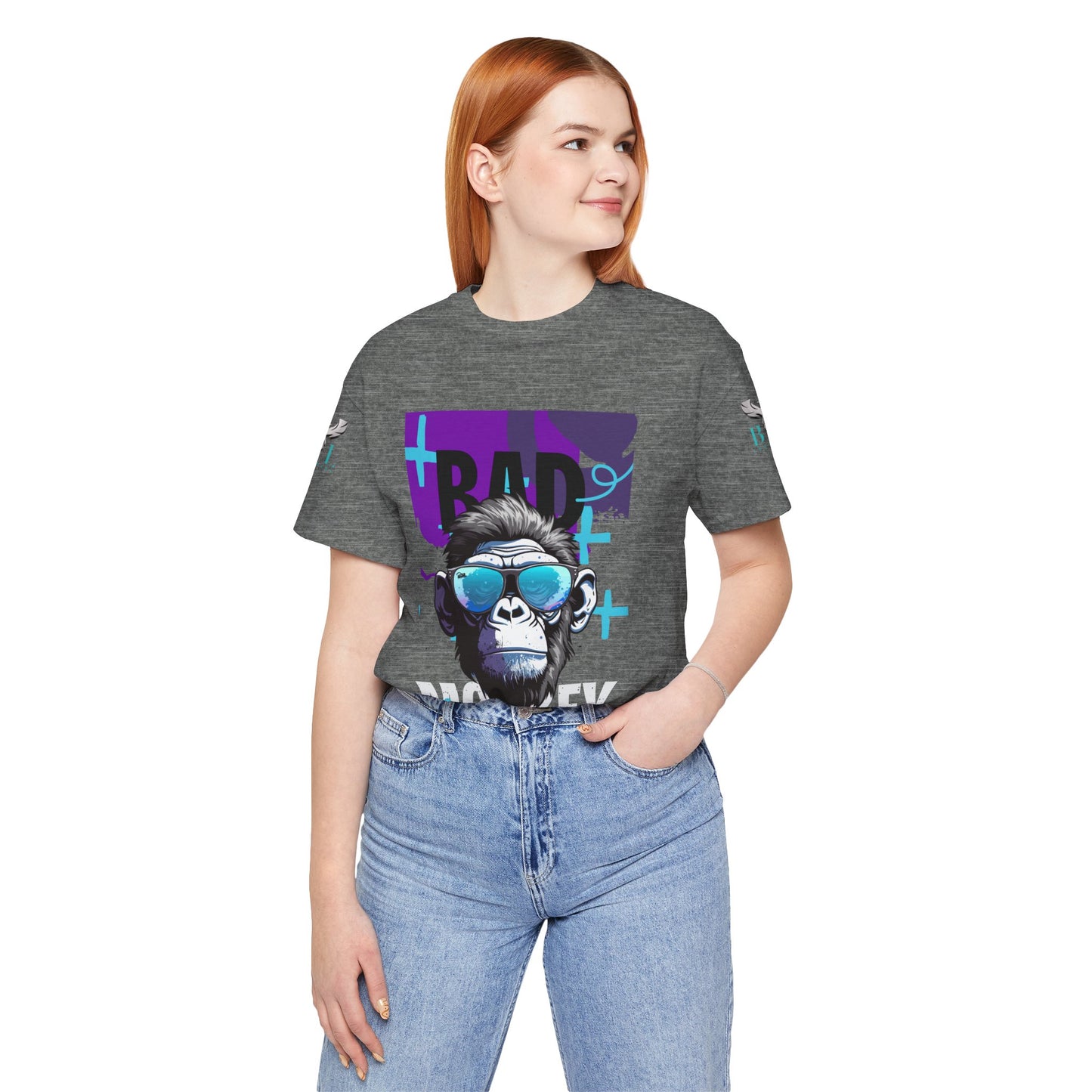 Be Legendary Cool Bad Monkey Tee - Unisex Short Sleeve Graphic Shirt