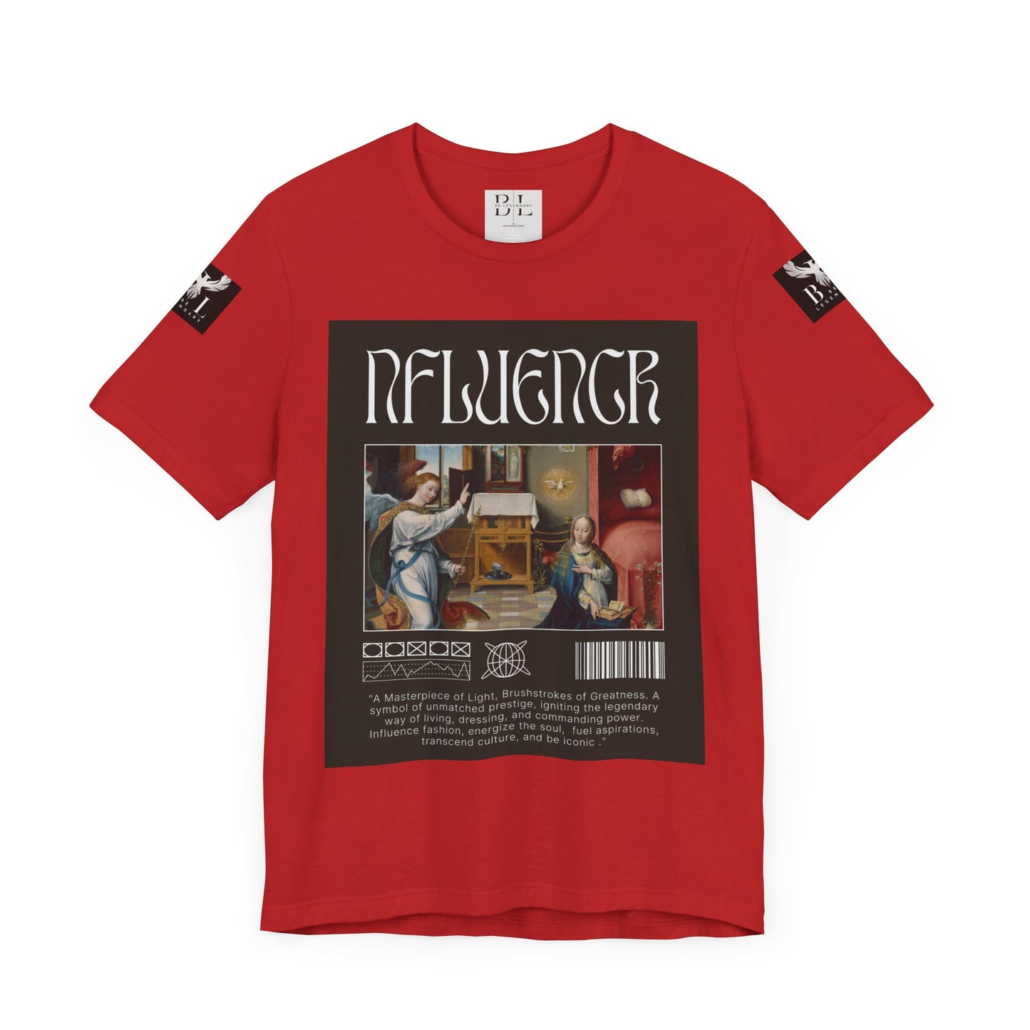 Be Legendary Art-Inspired Unisex Short Sleeve Tee