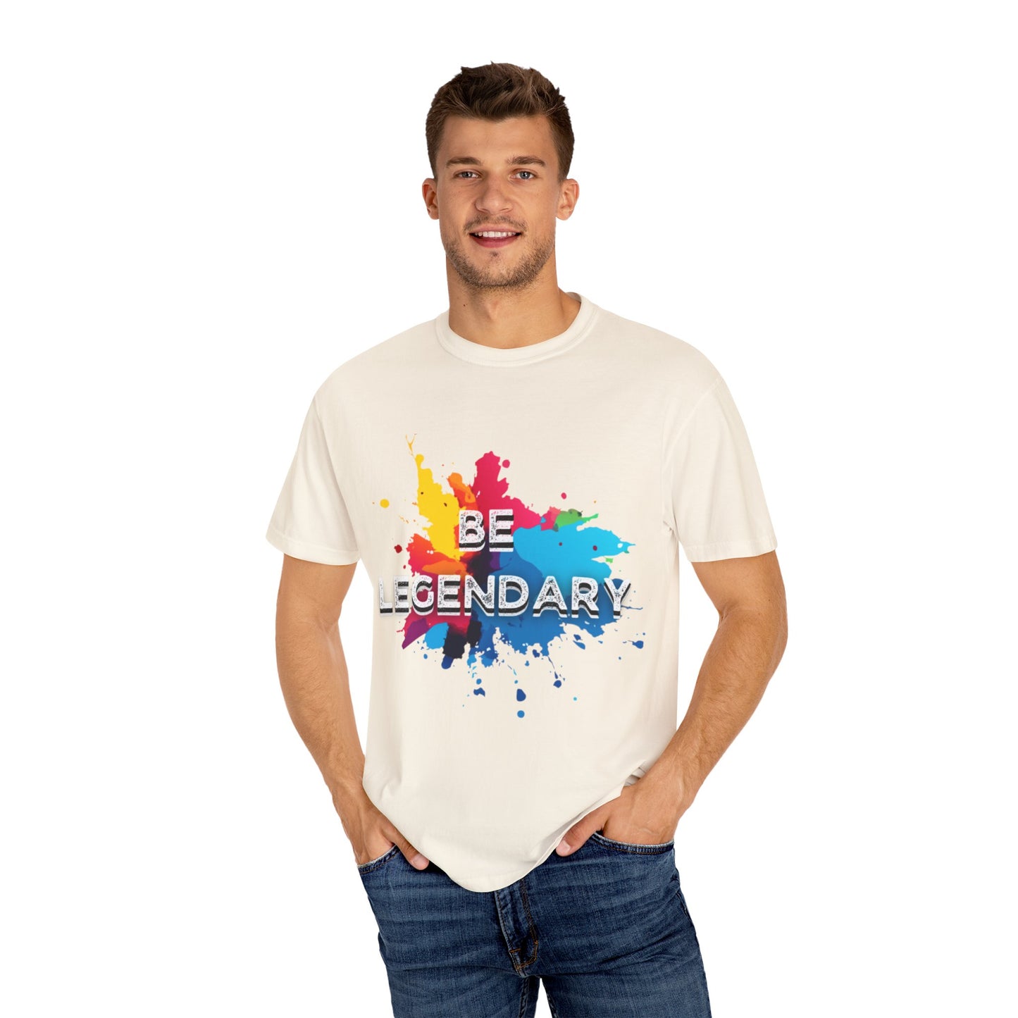 Be Legendary "The Passover" Colorful Inspirational T-Shirt - 'Be Legendary' Print