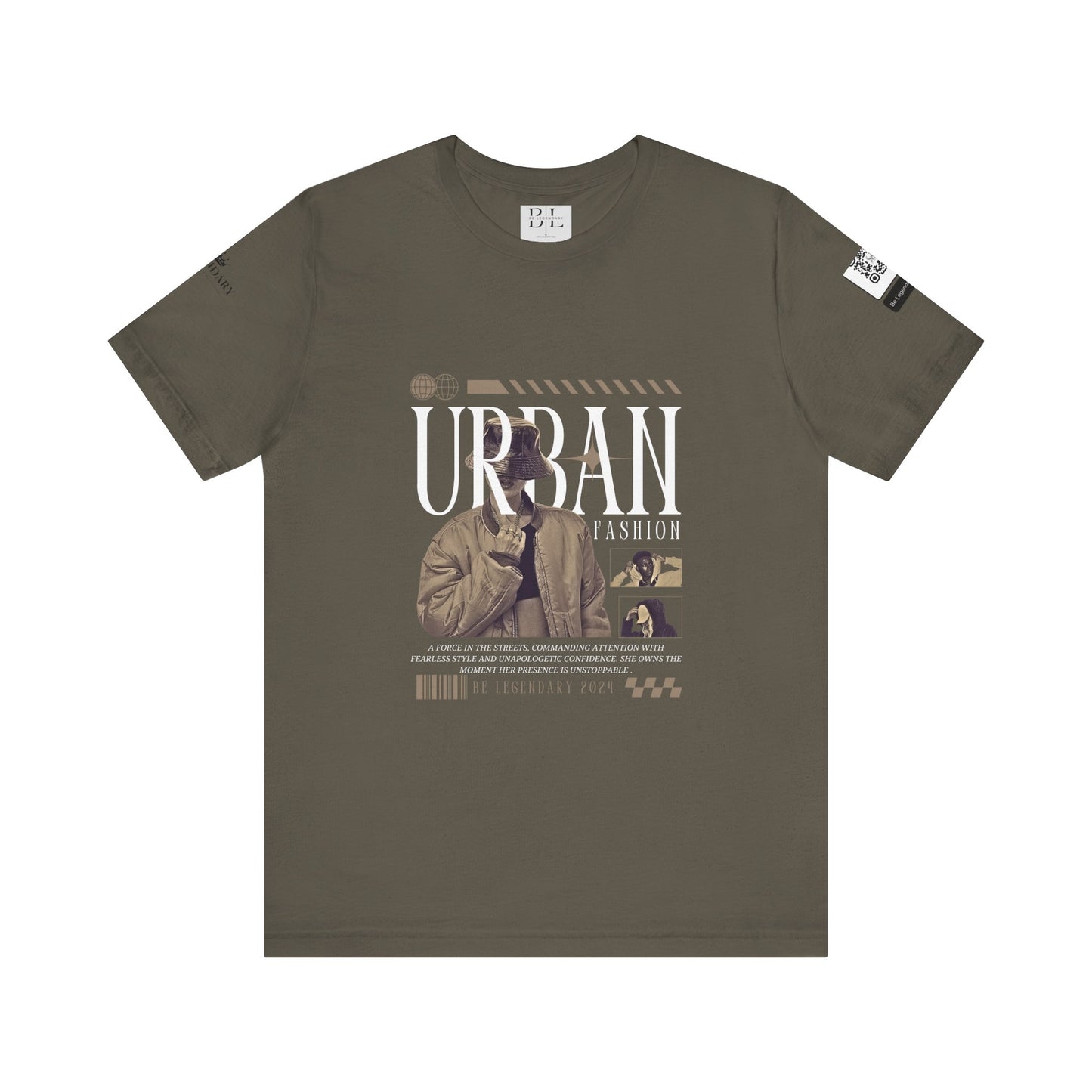 Be Legendary "Hail Mary" Urban Fashion Unisex Tee - Casual Streetwear, Perfect for Everyday Style