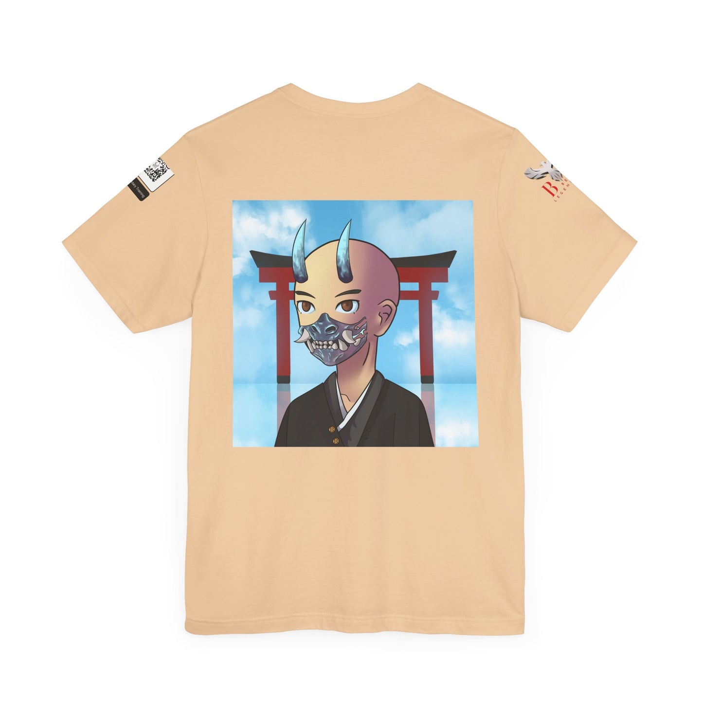 BE LEGENDARY "繁盛 幸運" Hanse Kouun Edition. Unisex Short Sleeve Tee, Graphic T-Shirt, Anime Art Apparel, Casual Wear, Gift for Him/Her