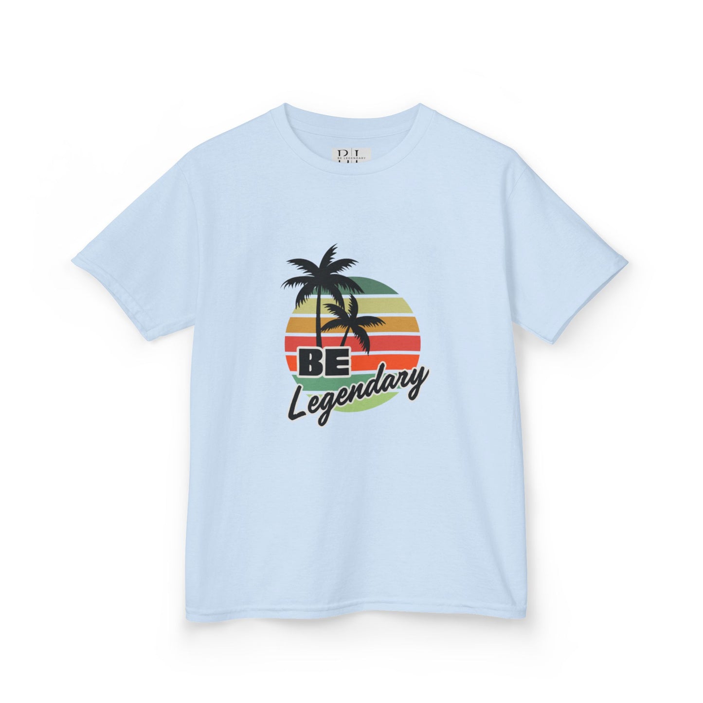 Kids 'Be Legendary' "Palm Sunday" Tee - Fun Summer Vibes for Young Adventurers