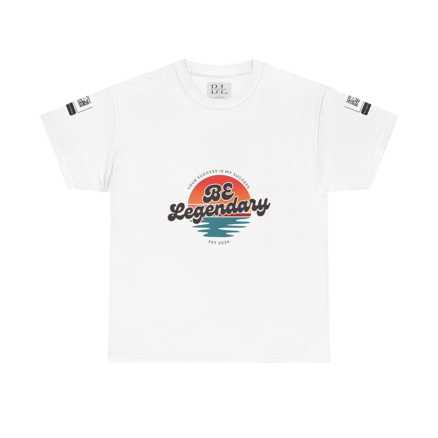 Be Legendary Unisex "Walk On Water" Heavy Cotton Tee - Success Motivational Shirt