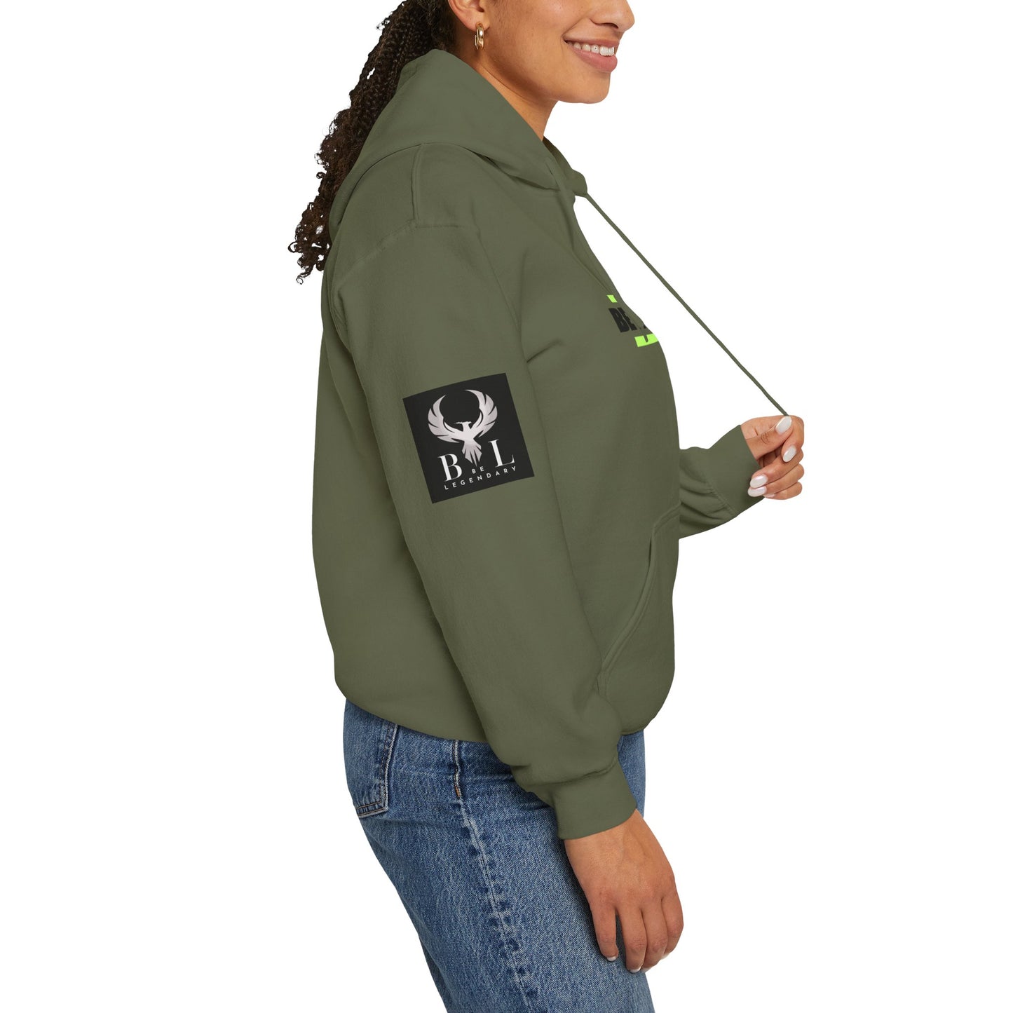 Be Legendary Unisex "PTSO" Hoodie | Motivational Sweatshirt for Active Lifestyles
