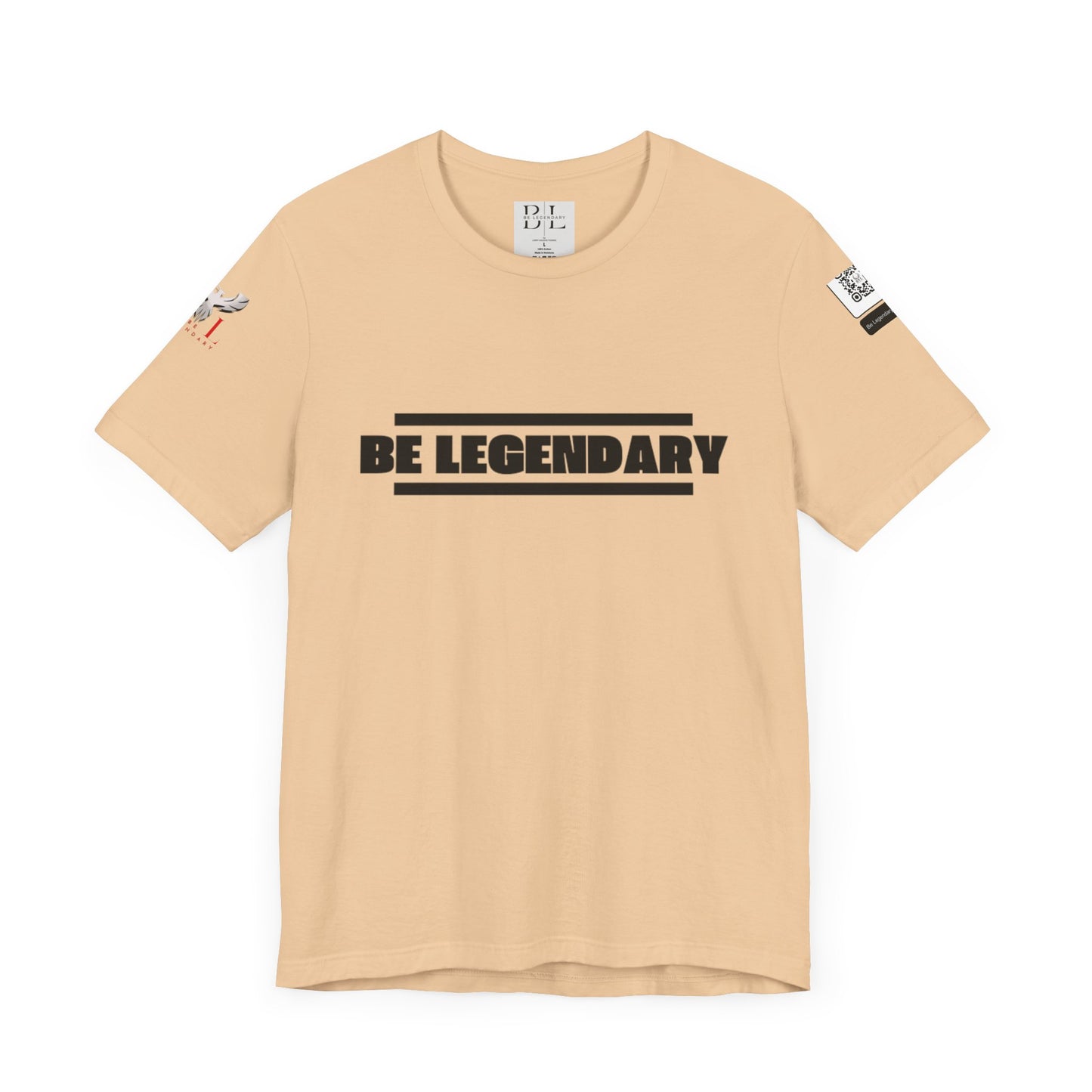 BE LEGENDARY "繁盛 幸運" Hanse Kouun Edition. Unisex Short Sleeve Tee, Graphic T-Shirt, Anime Art Apparel, Casual Wear, Gift for Him/Her
