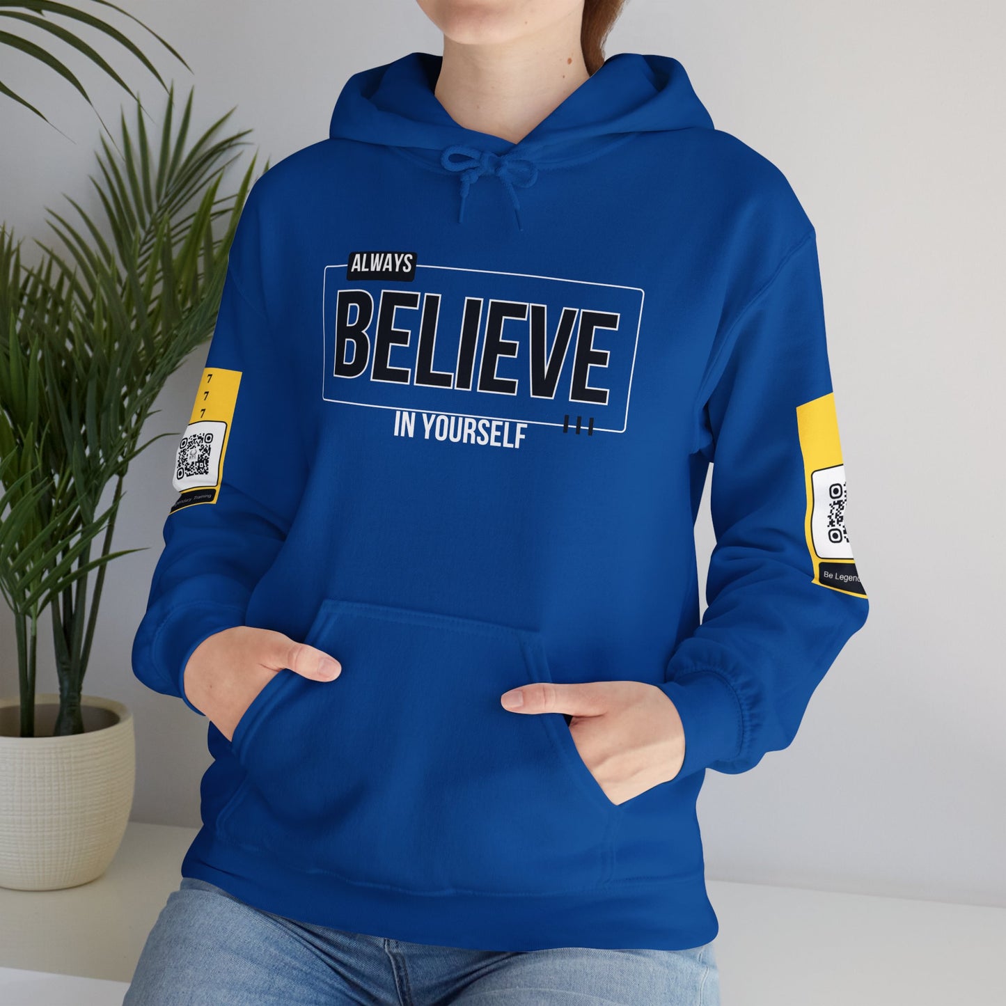 Be Legendary "Mustard Seed" Inspirational Hoodie - Always Believe in Yourself