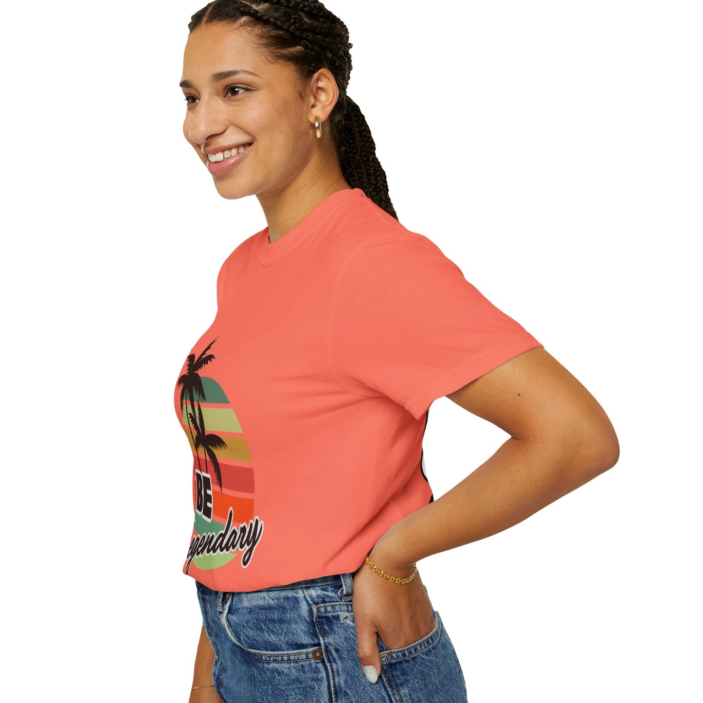 Be Legendary Unisex "Palm Sunday" Garment-Dyed T-Shirt - Perfect for Summer Vibes