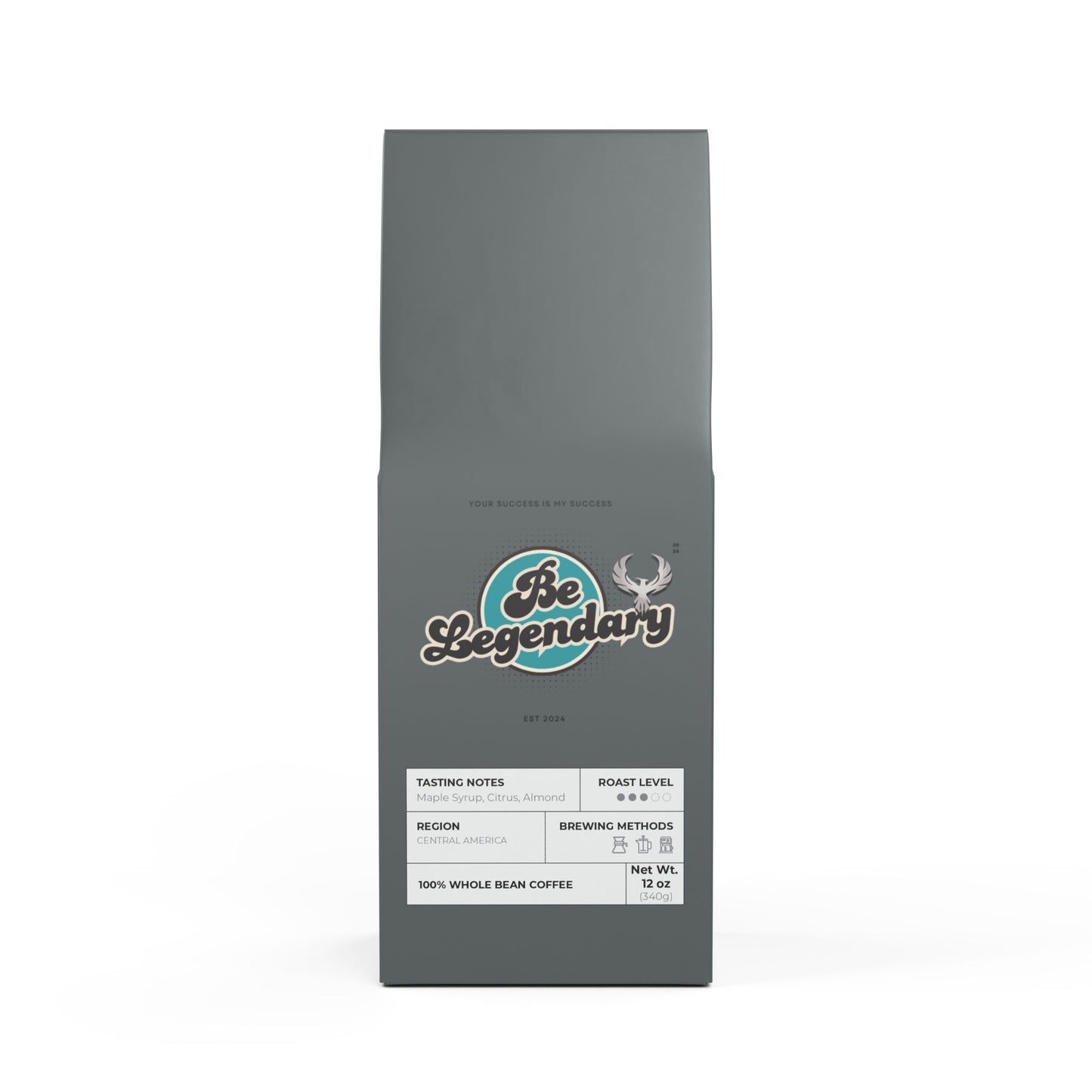 Be Legendary "Exotic Bean" Broken Top Coffee Blend (Medium Roast)