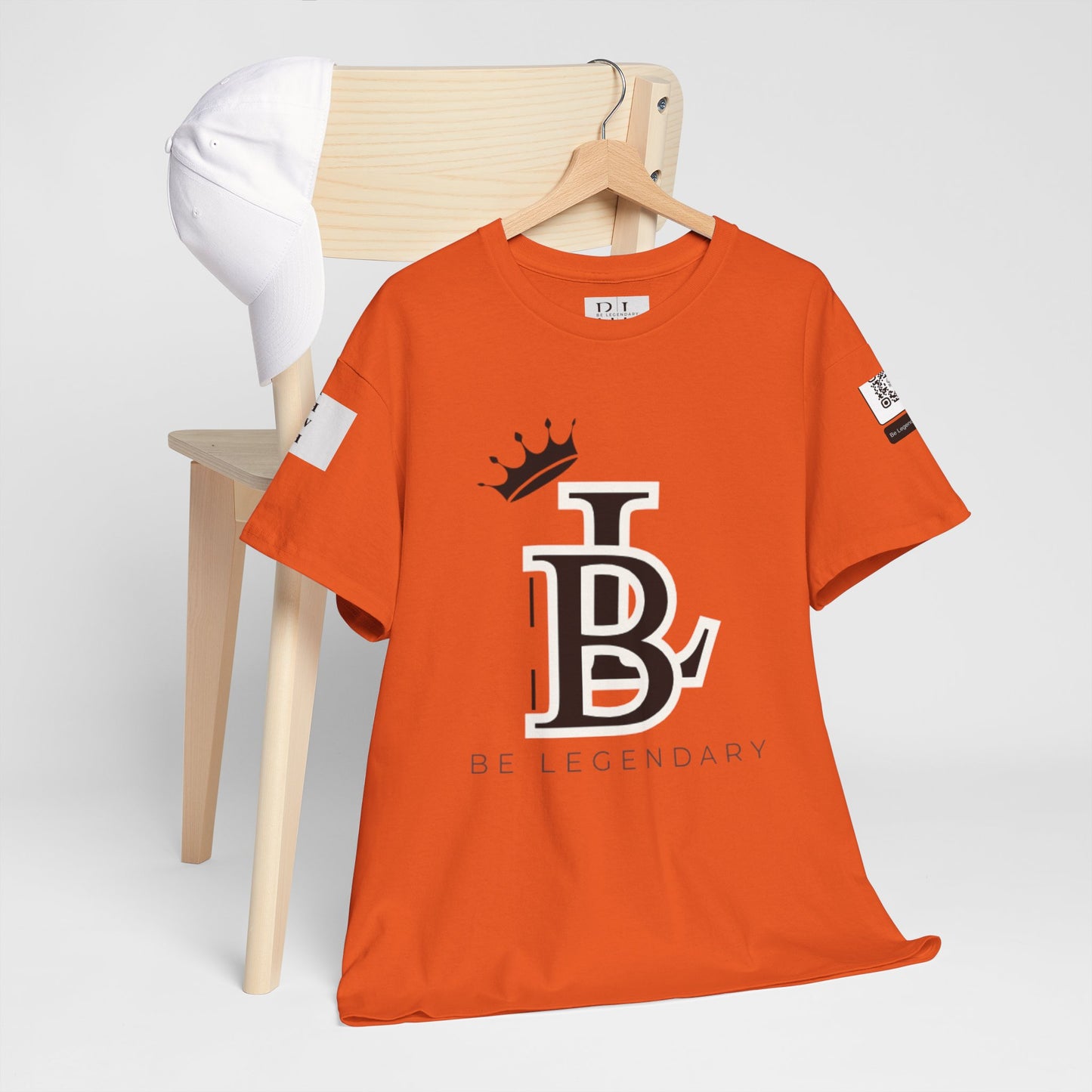 Be Legendary Unisex "King of Kings" Heavy Cotton Tee - Graphic T-Shirt for Inspiration and Motivation