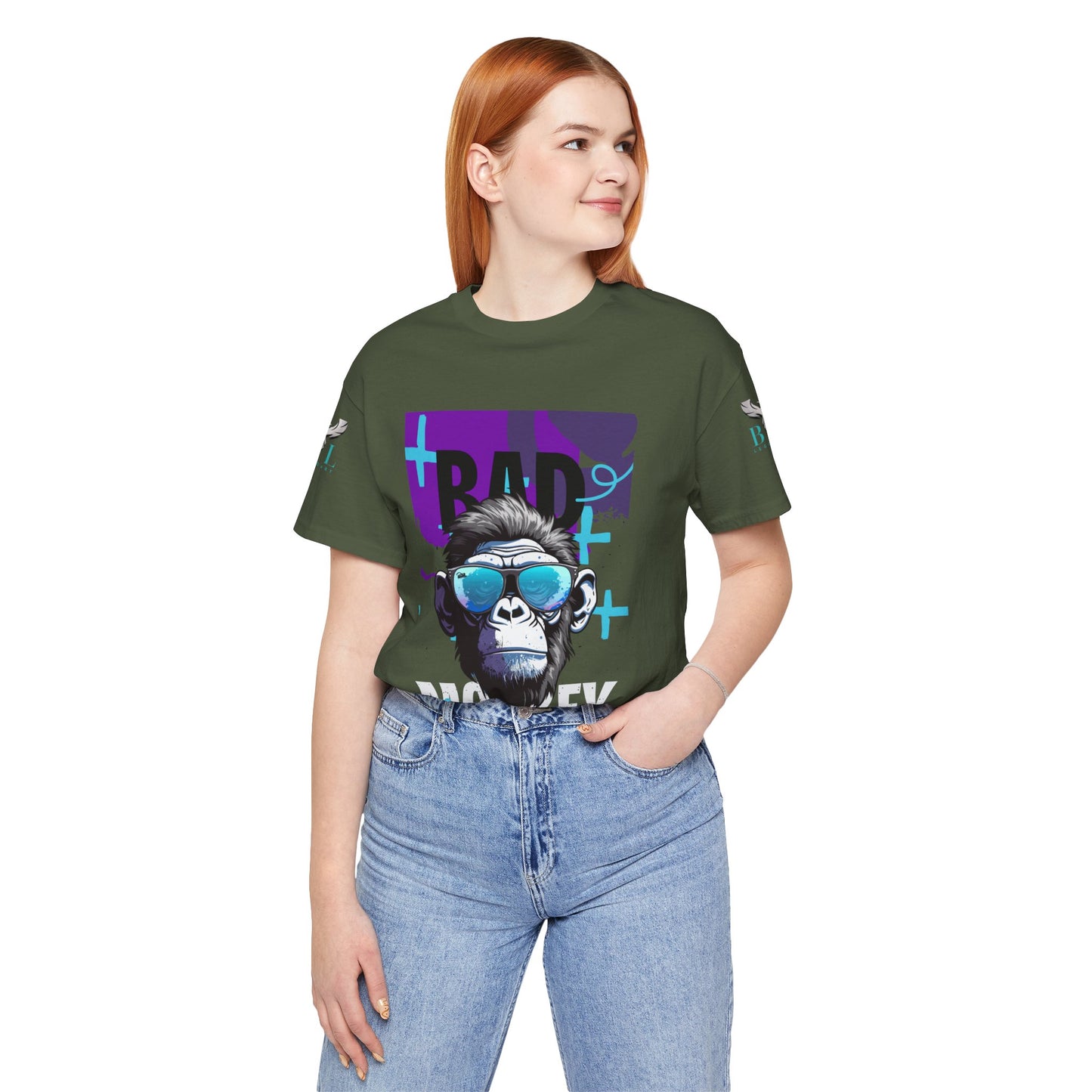Be Legendary Cool Bad Monkey Tee - Unisex Short Sleeve Graphic Shirt