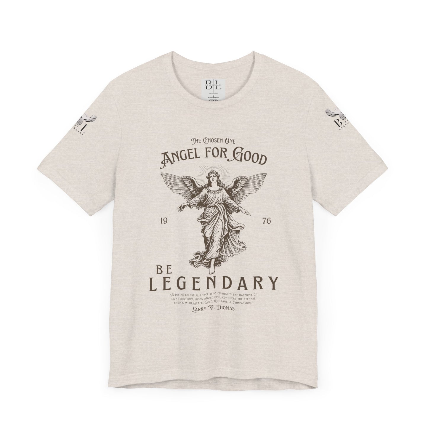 Be Legendary Unisex Jersey Tee - Angel for Good Design