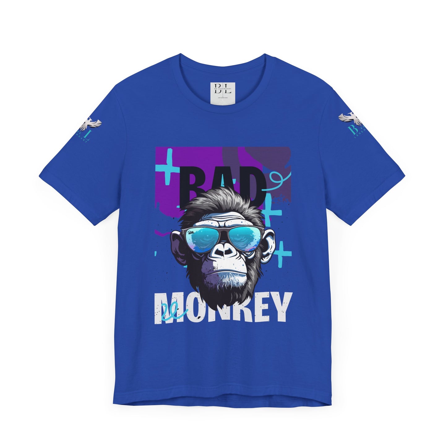 Be Legendary Cool Bad Monkey Tee - Unisex Short Sleeve Graphic Shirt
