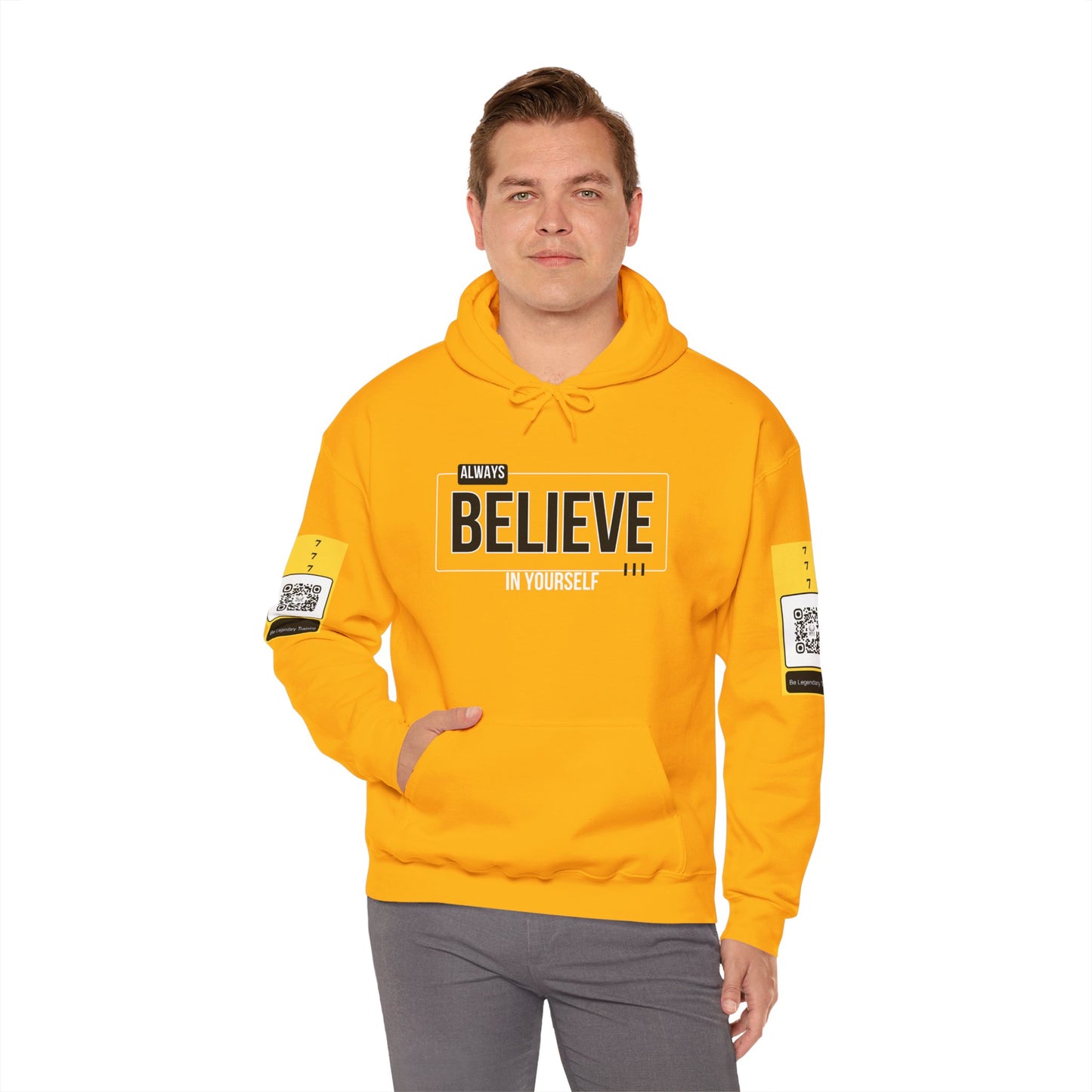 Be Legendary "Mustard Seed" Inspirational Hoodie - Always Believe in Yourself
