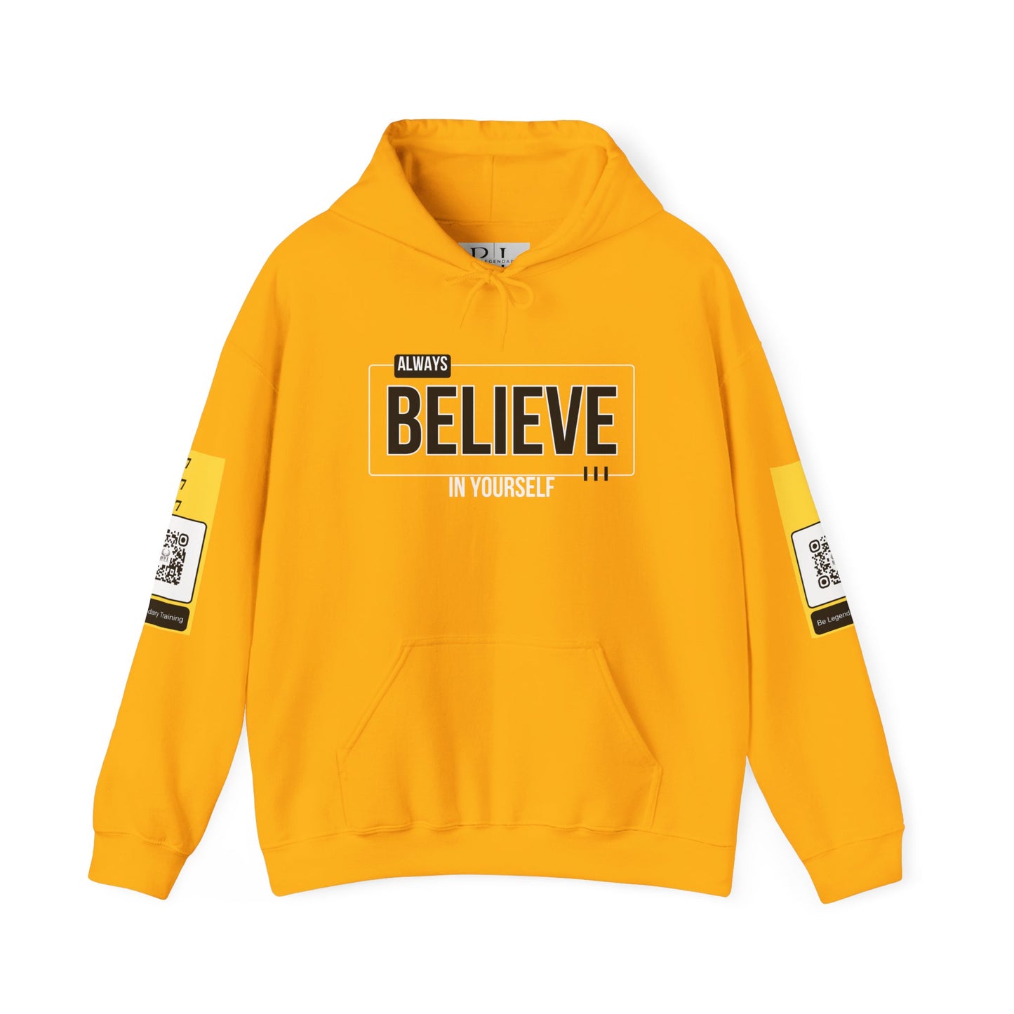 Be Legendary "Mustard Seed" Inspirational Hoodie - Always Believe in Yourself