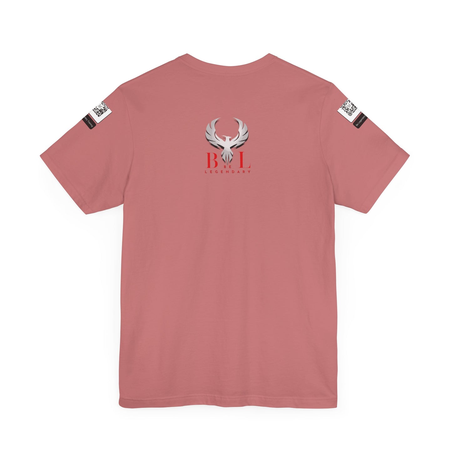 Be Legendary "Never Quit" Unisex Tee - Motivational Short Sleeve Shirt