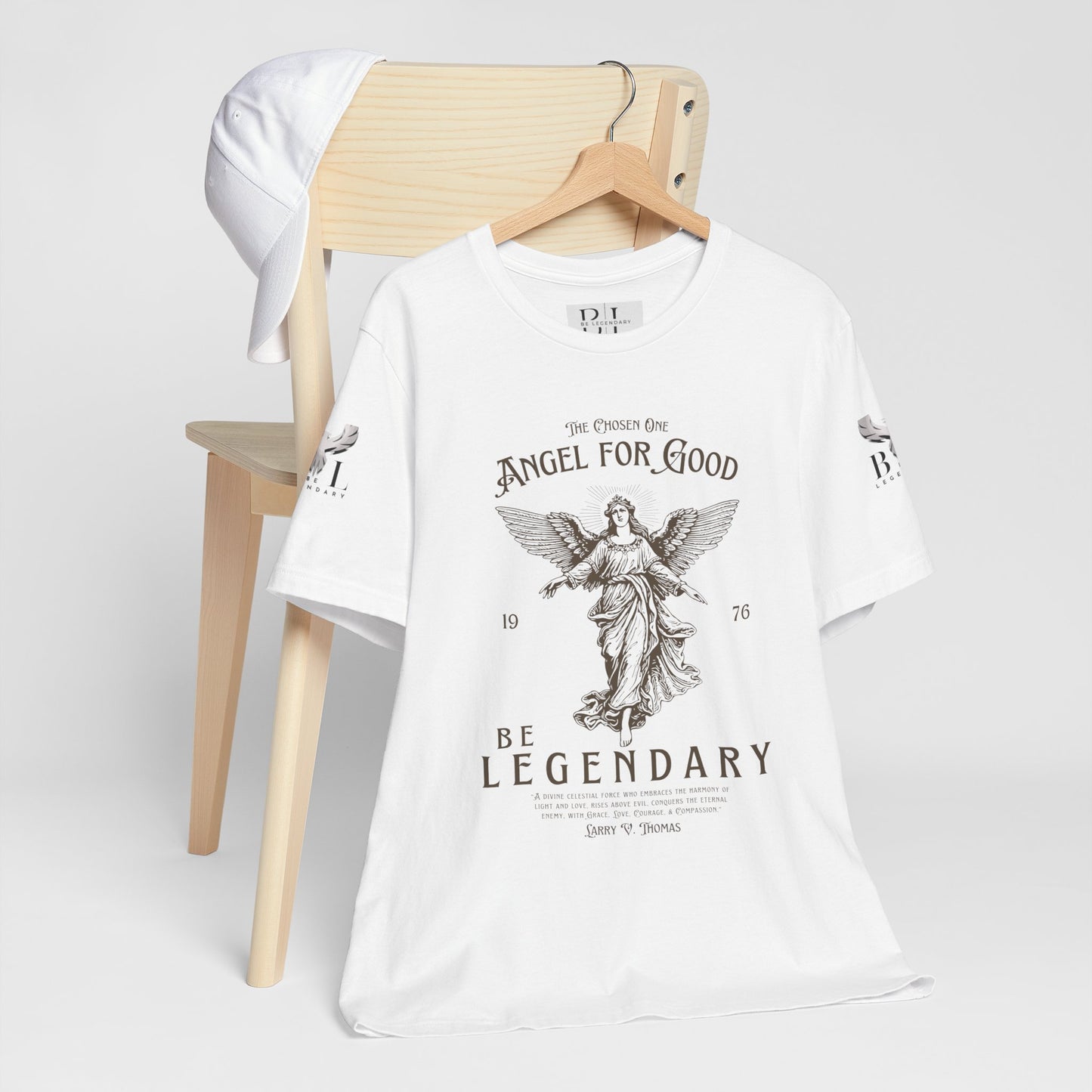Be Legendary Unisex Jersey Tee - Angel for Good Design