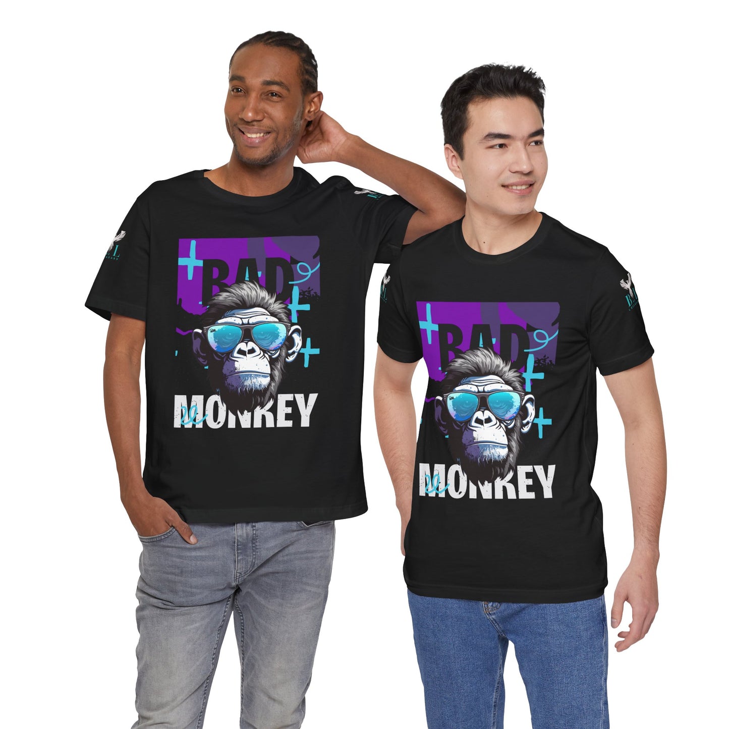 Be Legendary Cool Bad Monkey Tee - Unisex Short Sleeve Graphic Shirt