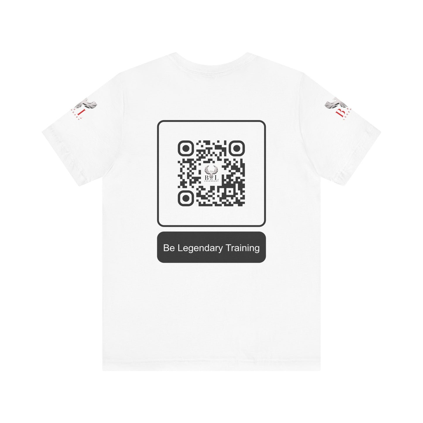 Be Legendary "Nobility" Power Unisex Tee - Inspiring Short Sleeve Shirt with QR Code