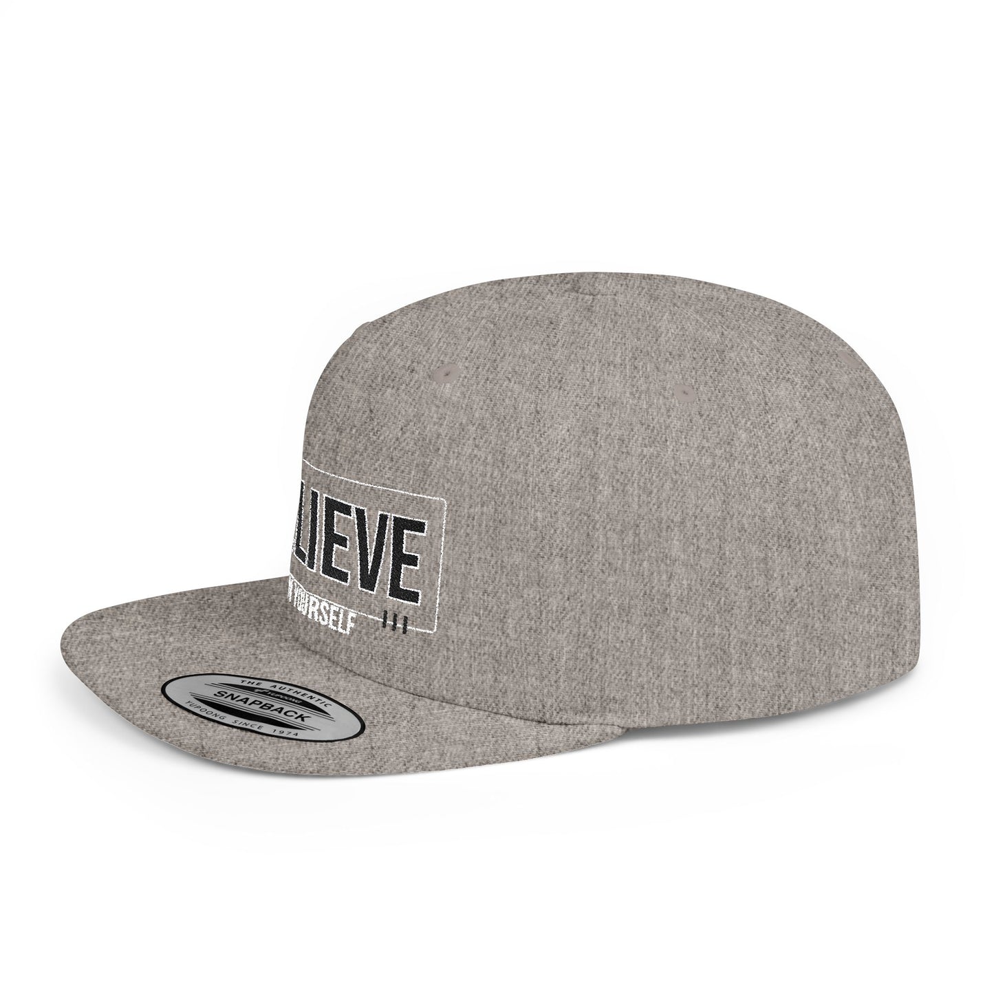 Be Legendary "The Devotional" Motivational Flat Bill Snapback Hat - Always Believe in Yourself