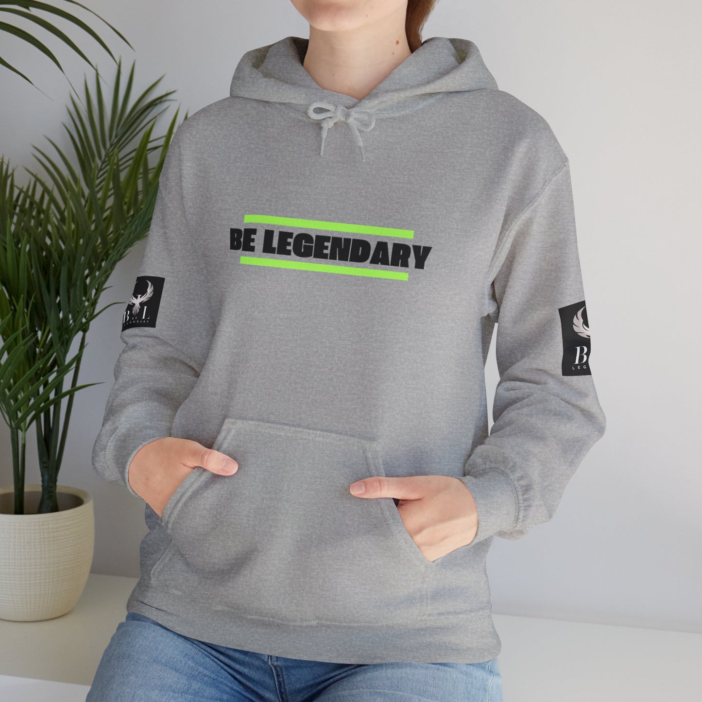 Be Legendary Unisex "PTSO" Hoodie | Motivational Sweatshirt for Active Lifestyles