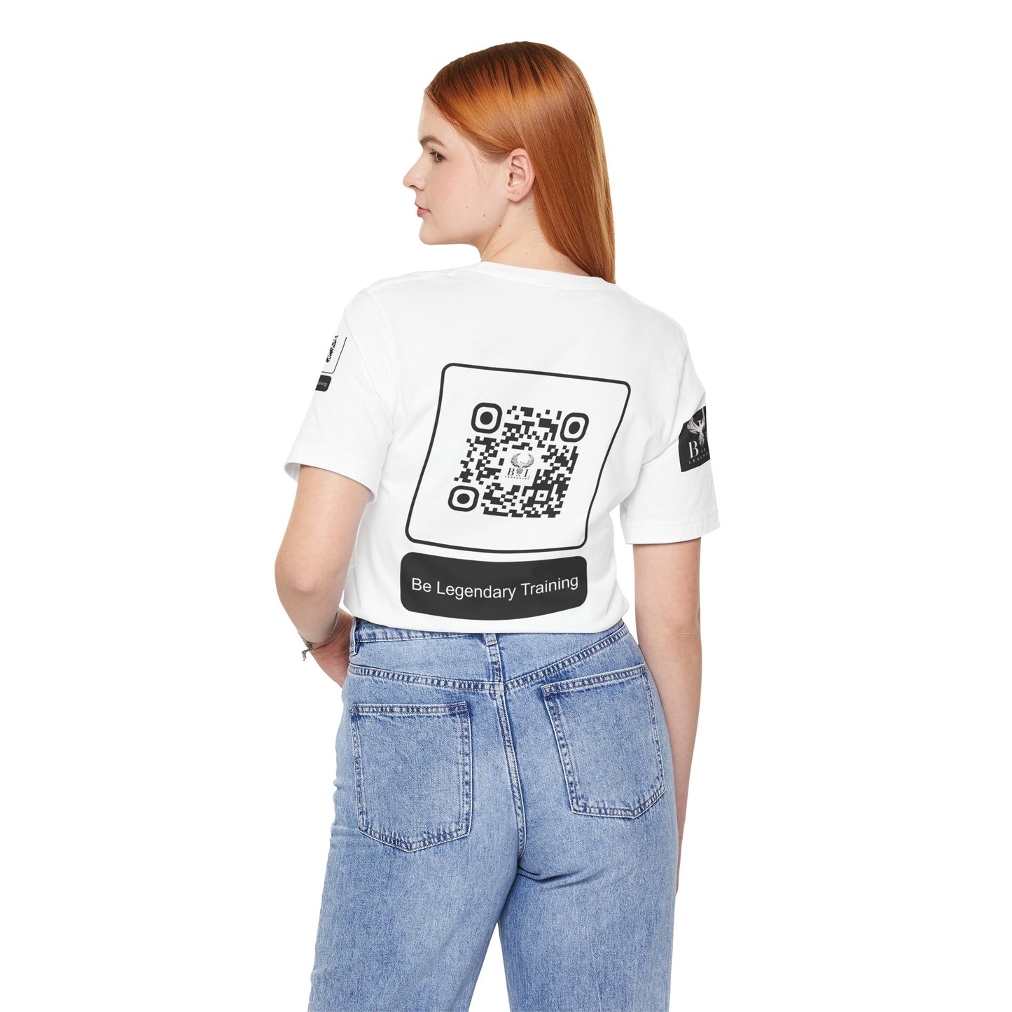 Be Legendary "Heavens View" Vibes Unisex Short Sleeve Tee - Retro Palm Tree Design