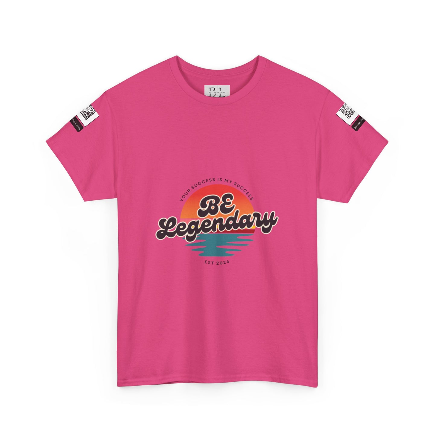 Be Legendary Unisex "Walk On Water" Heavy Cotton Tee - Success Motivational Shirt
