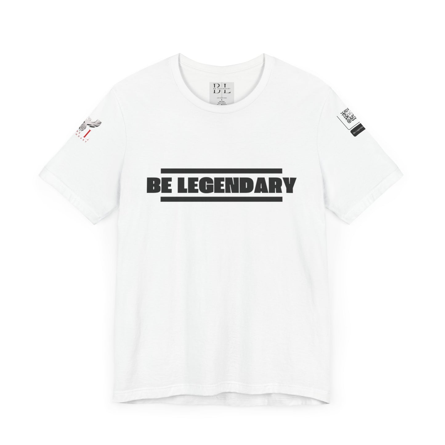 BE LEGENDARY "繁盛 幸運" Hanse Kouun Edition. Unisex Short Sleeve Tee, Graphic T-Shirt, Anime Art Apparel, Casual Wear, Gift for Him/Her