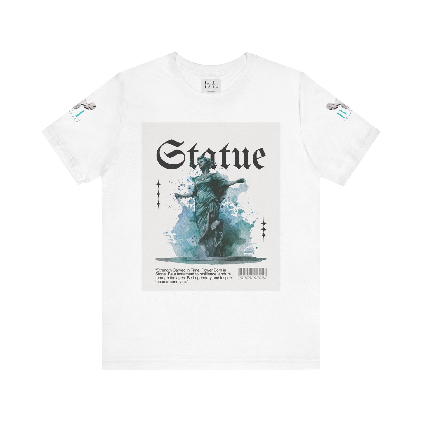 Be Legendary "Immortal" Statue Graphic Unisex Jersey Tee – Embrace Legendary Style