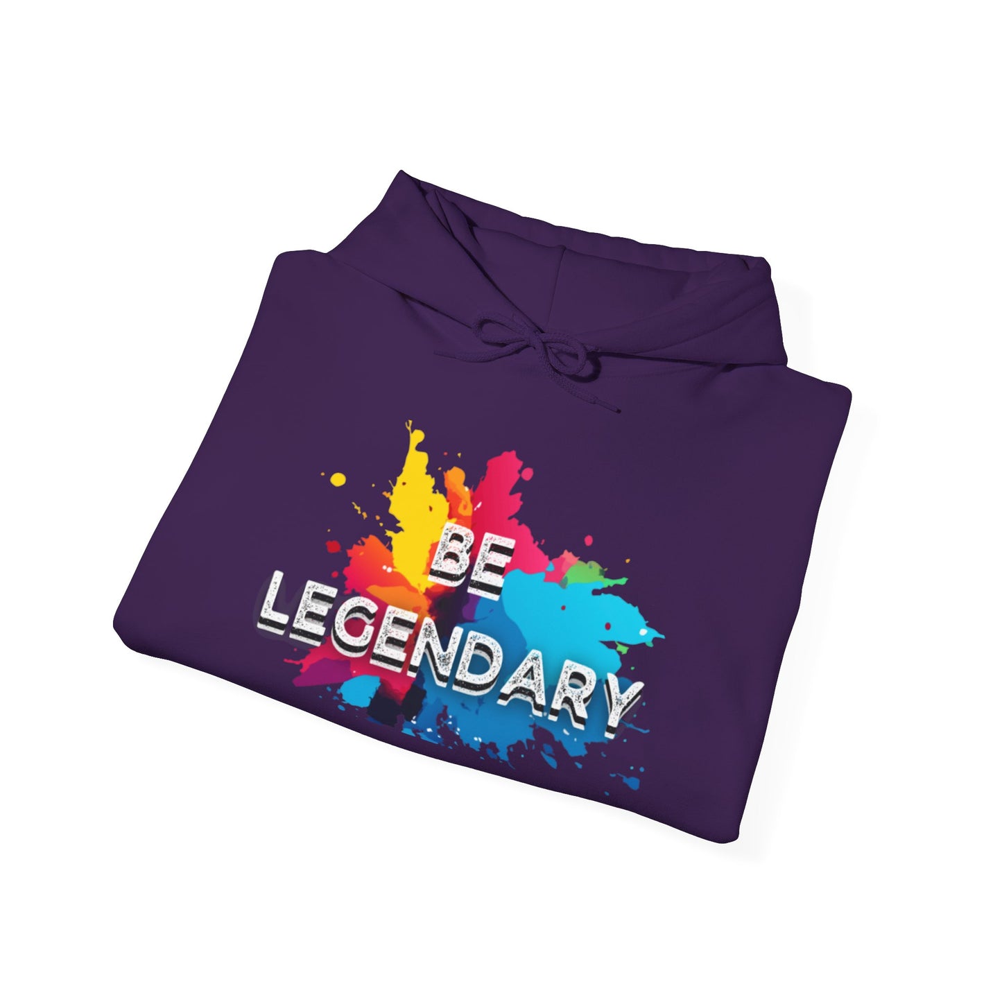 Be Legendary "The Passover" Hooded Sweatshirt - Unisex Heavy Blend with Colorful Splash Design