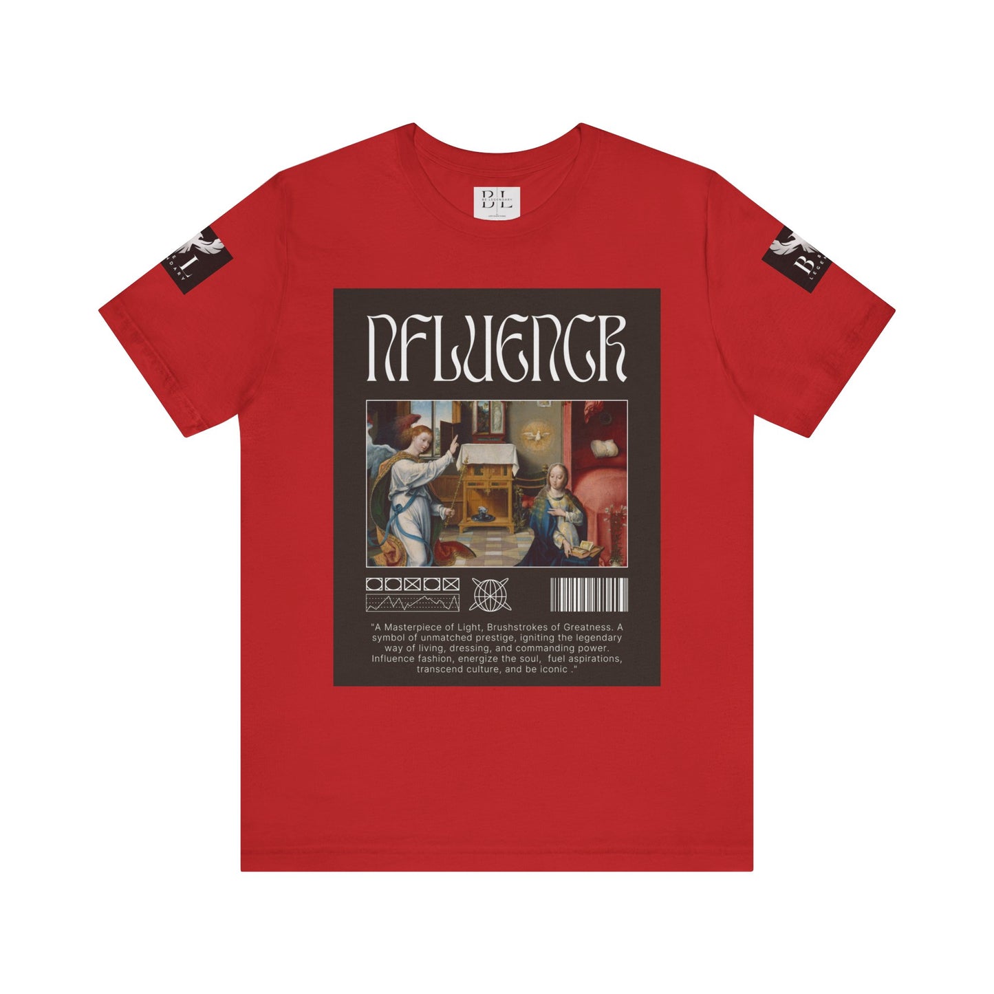 Be Legendary Art-Inspired Unisex Short Sleeve Tee