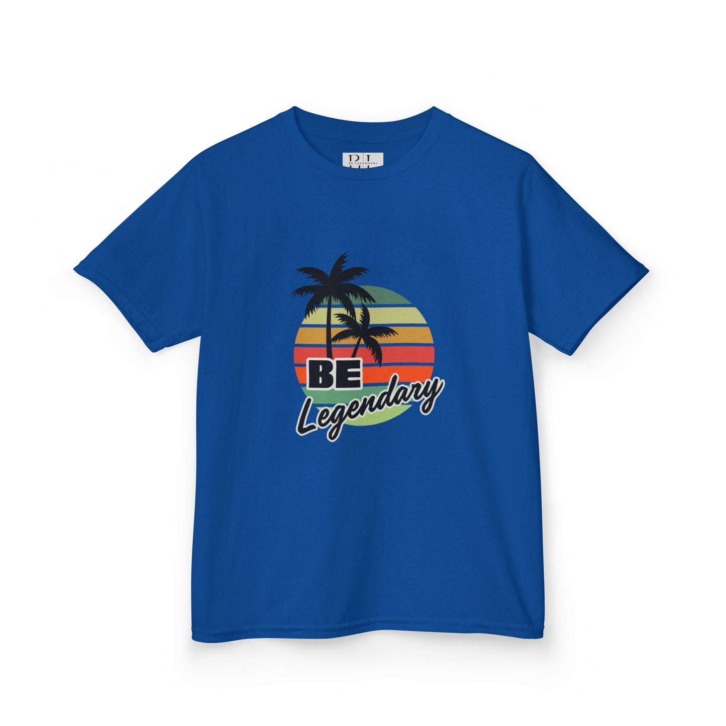 Kids 'Be Legendary' "Palm Sunday" Tee - Fun Summer Vibes for Young Adventurers