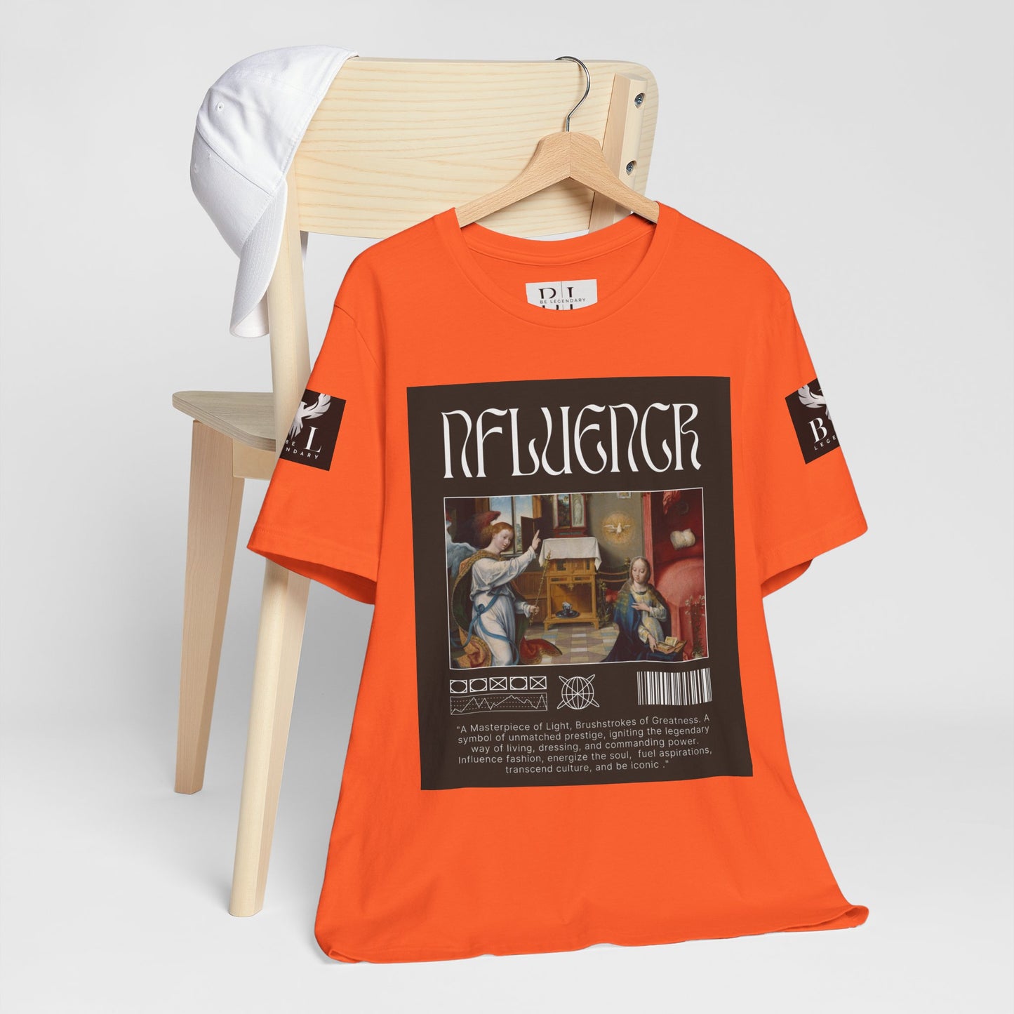 Be Legendary Art-Inspired Unisex Short Sleeve Tee