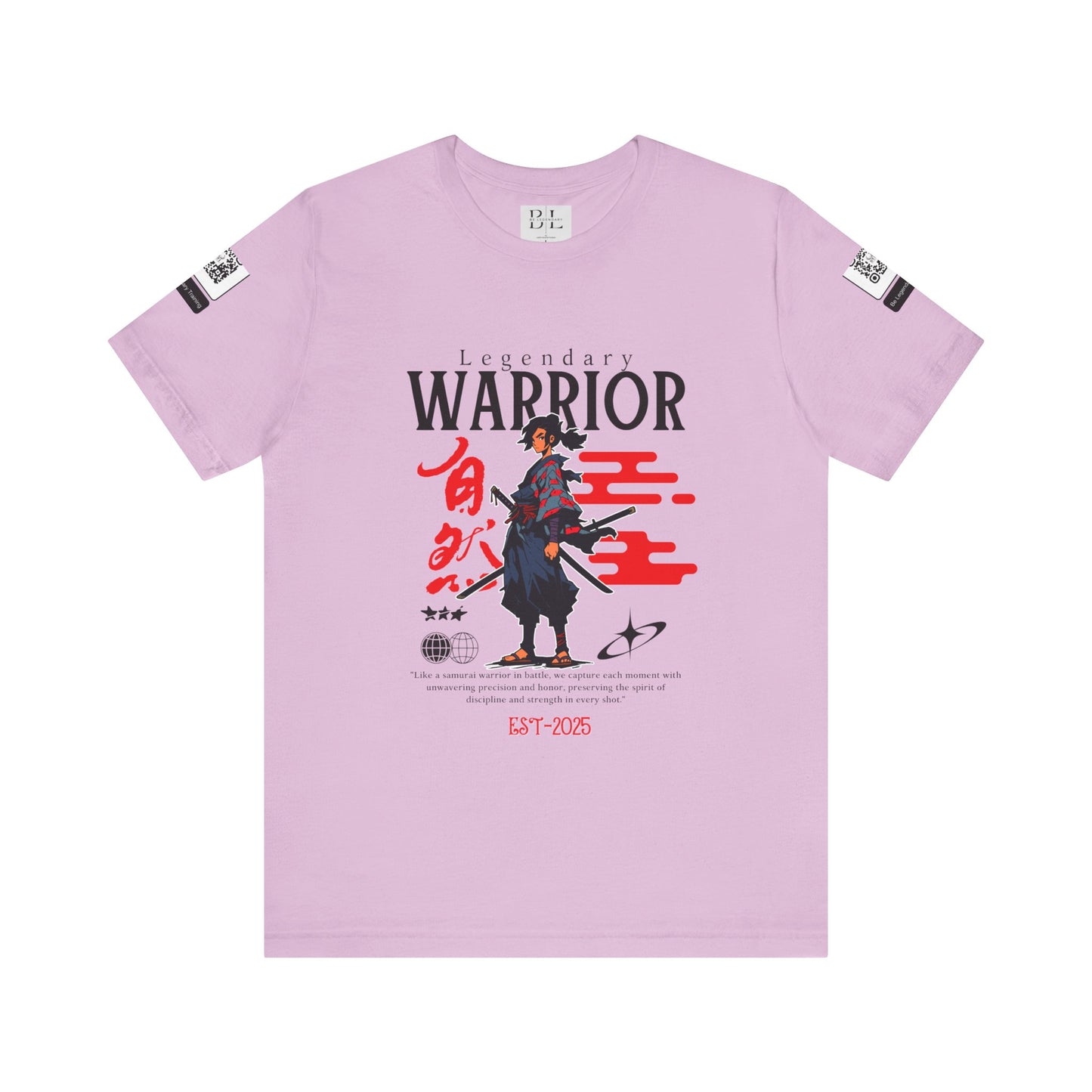 Samurai Warrior Unisex Tee - Bold Graphic T-Shirt for Anime Fans