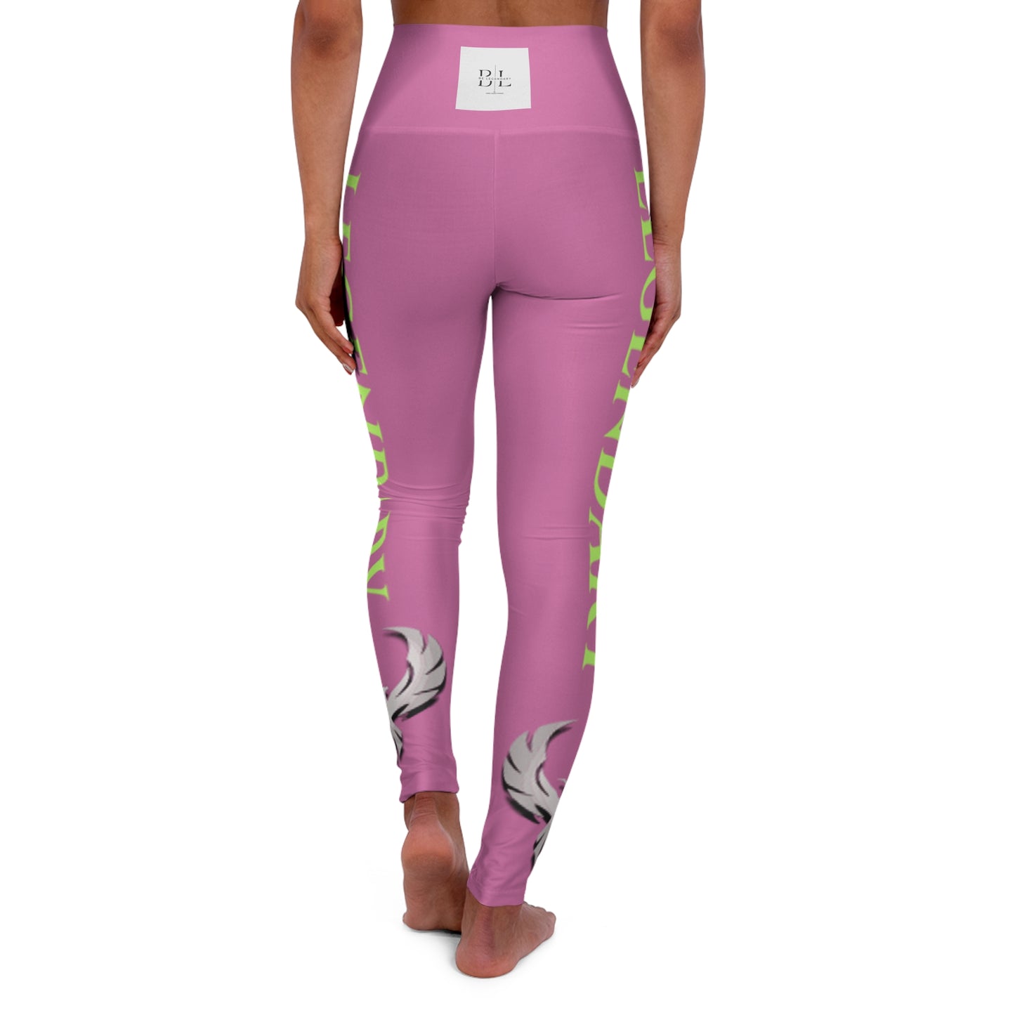 High Waisted Yoga Leggings (AOP)