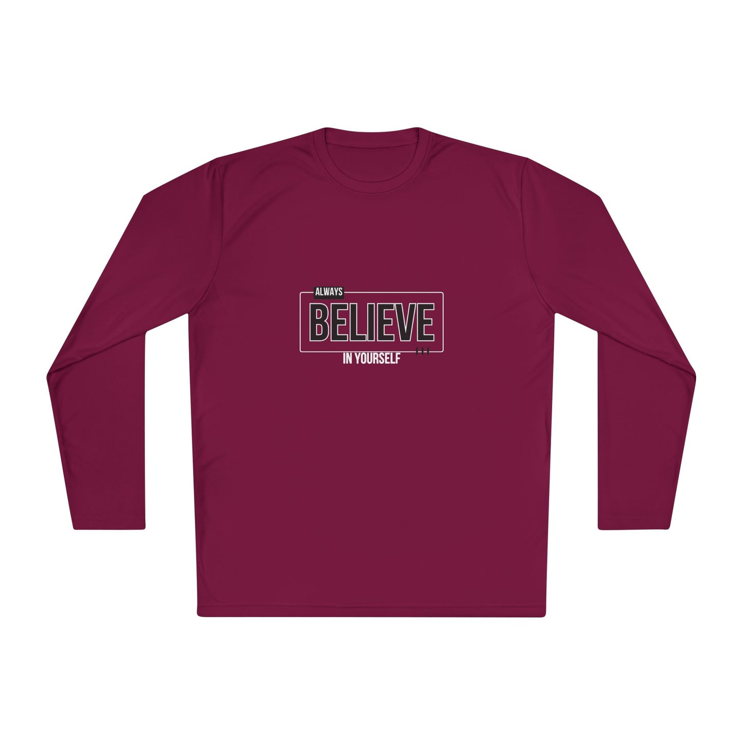 Be Legendary "Game Time" Unisex Long Sleeve Tee - Always Believe | Be Legendary Design