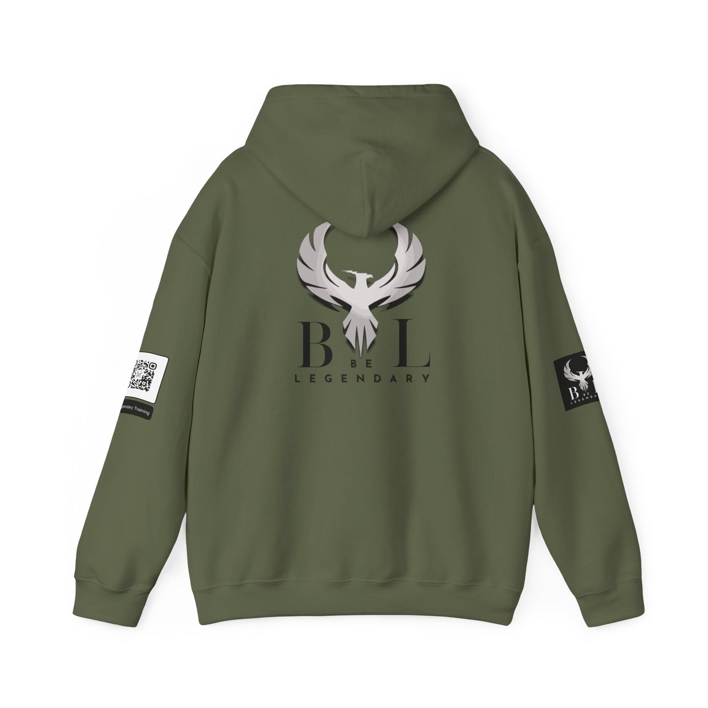 Be Legendary Unisex "The Statement" Heavy Blend Hoodie - Empowering Streetwear for Everyday Style