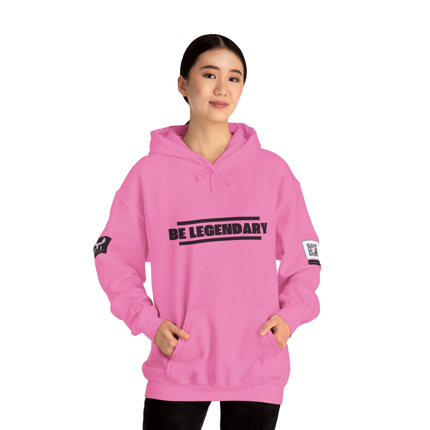 Be Legendary Unisex "The Statement" Heavy Blend Hoodie - Empowering Streetwear for Everyday Style
