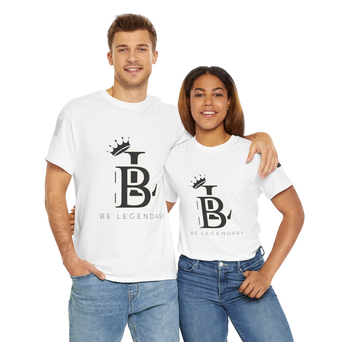 Copy of Be Legendary Unisex "King of Kings" Heavy Cotton Tee - Graphic T-Shirt for Inspiration and Motivation