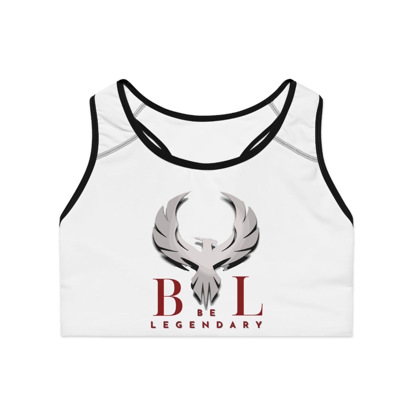 Be Legendary "Ya-Ya" Sports Bra - Motivational Workout Gear for Active Women