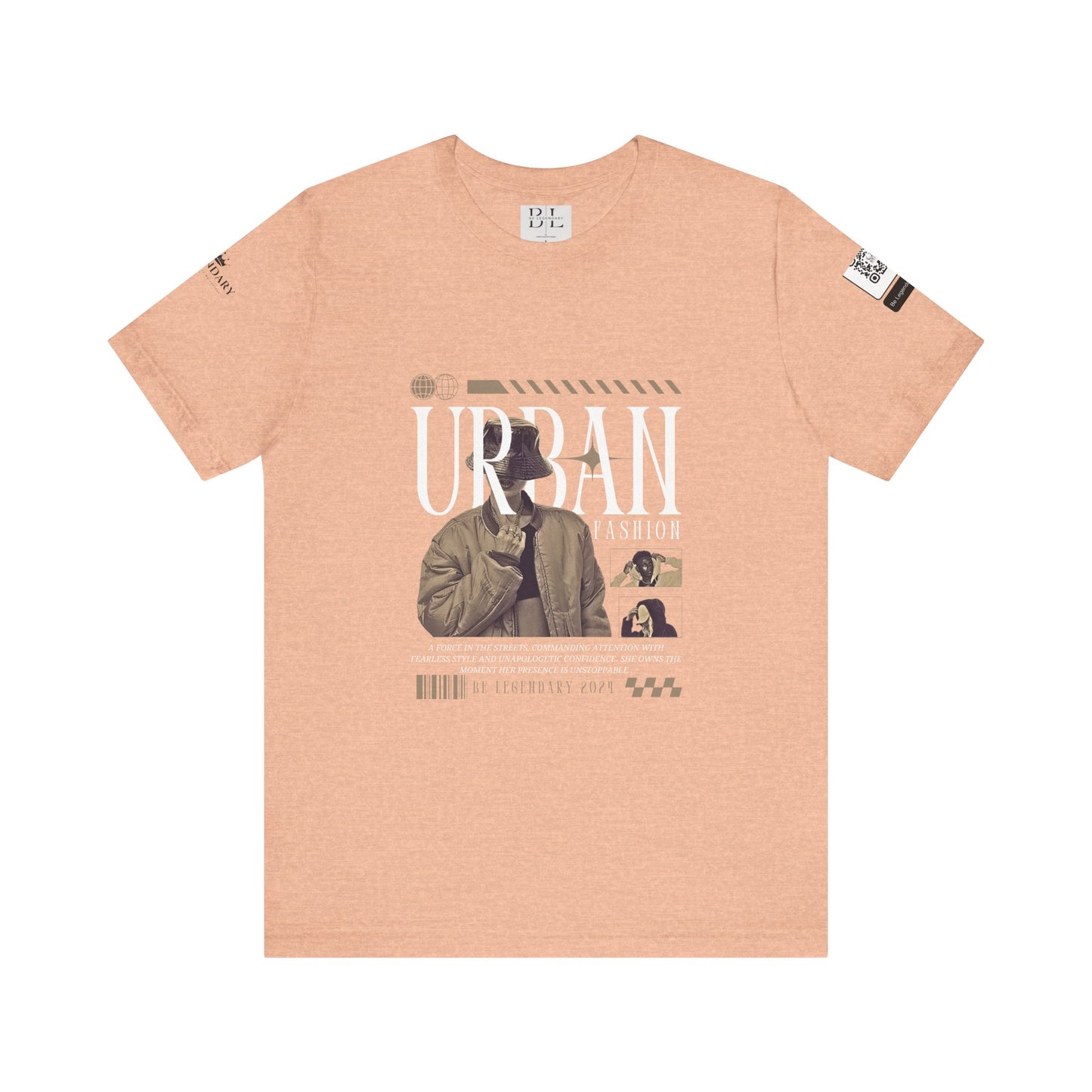Be Legendary "Hail Mary" Urban Fashion Unisex Tee - Casual Streetwear, Perfect for Everyday Style