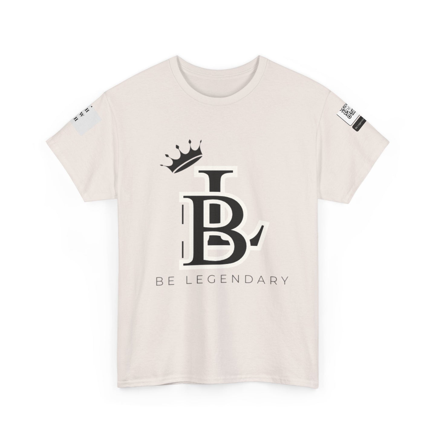 Be Legendary Unisex "King of Kings" Heavy Cotton Tee - Graphic T-Shirt for Inspiration and Motivation
