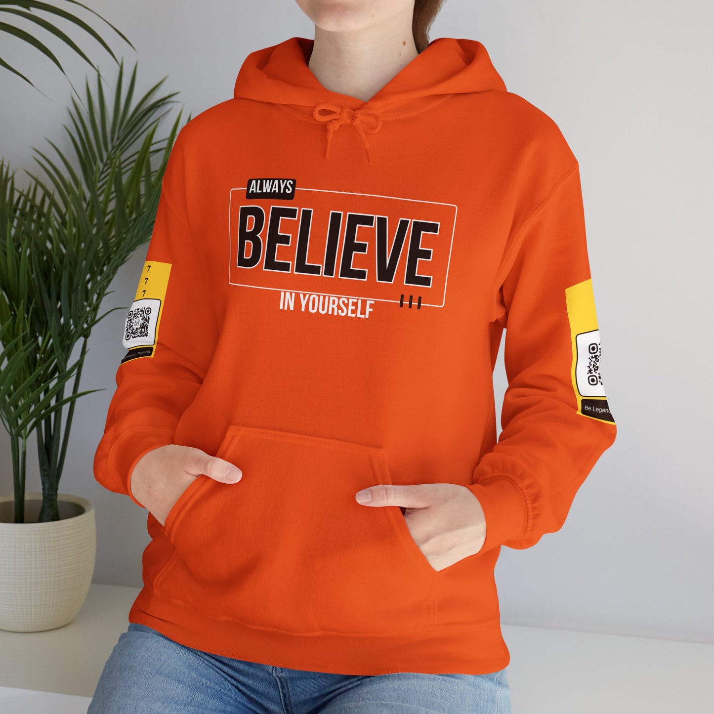 Be Legendary "Mustard Seed" Inspirational Hoodie - Always Believe in Yourself