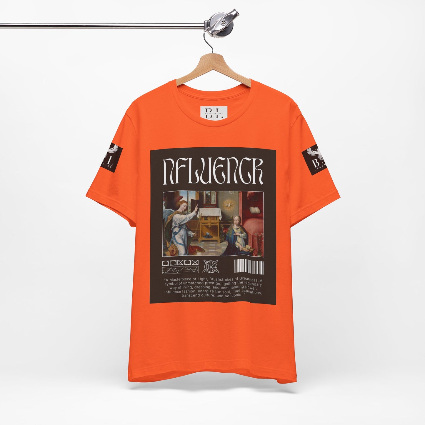 Be Legendary Art-Inspired Unisex Short Sleeve Tee