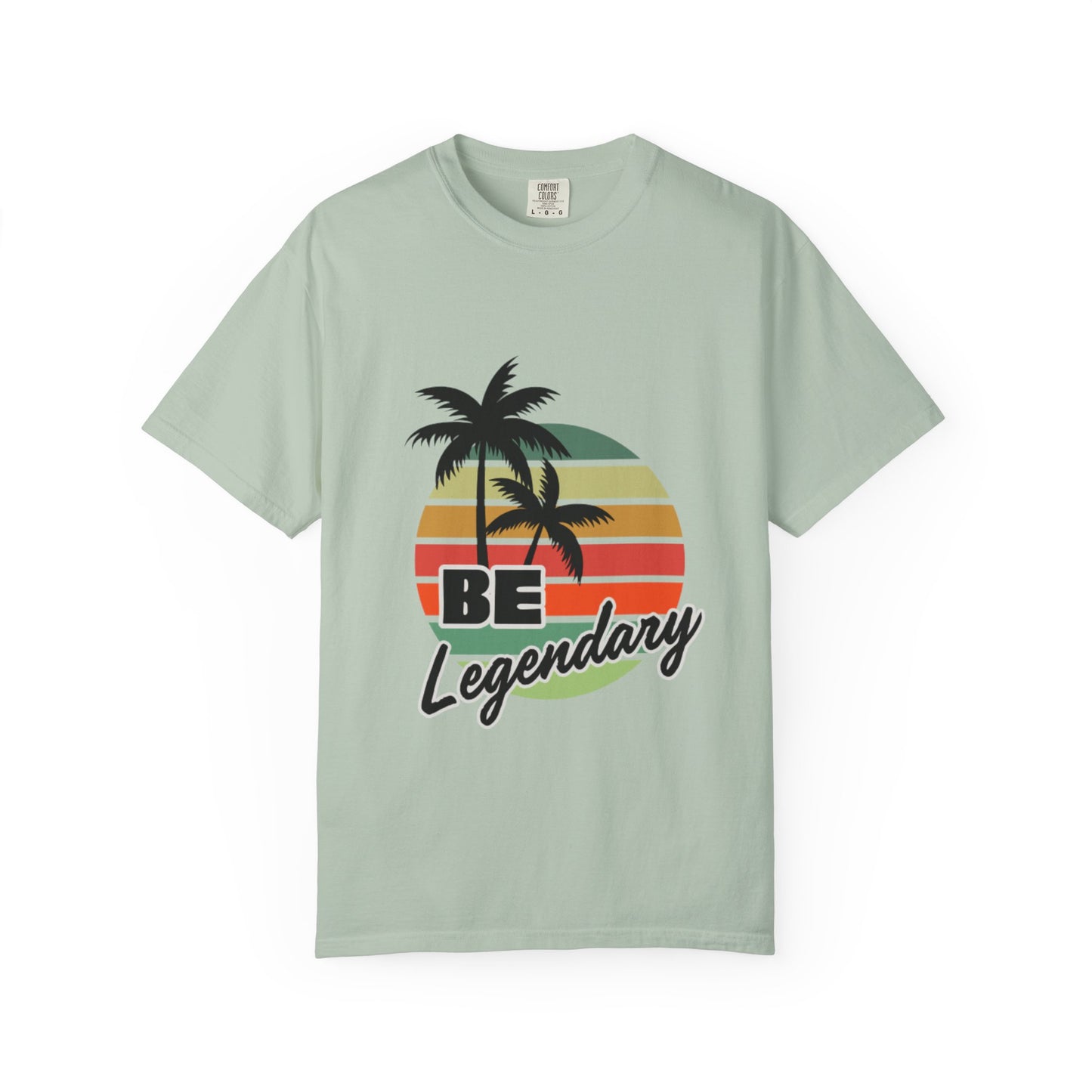 Be Legendary Unisex "Palm Sunday" Garment-Dyed T-Shirt - Perfect for Summer Vibes