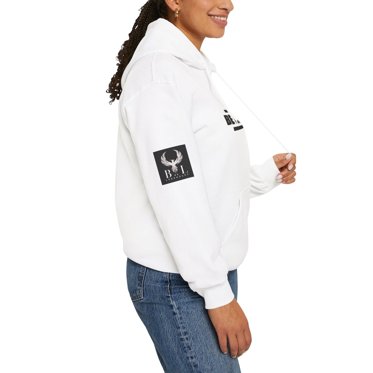 Be Legendary Unisex "The Statement" Heavy Blend Hoodie - Empowering Streetwear for Everyday Style