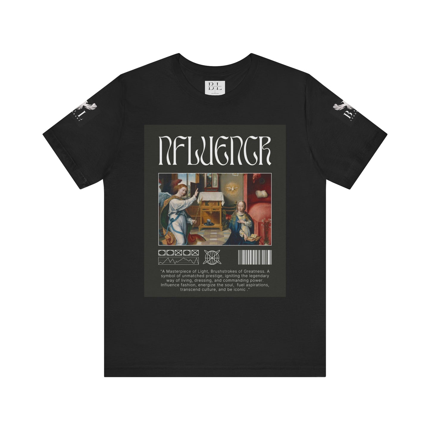 Be Legendary Art-Inspired Unisex Short Sleeve Tee