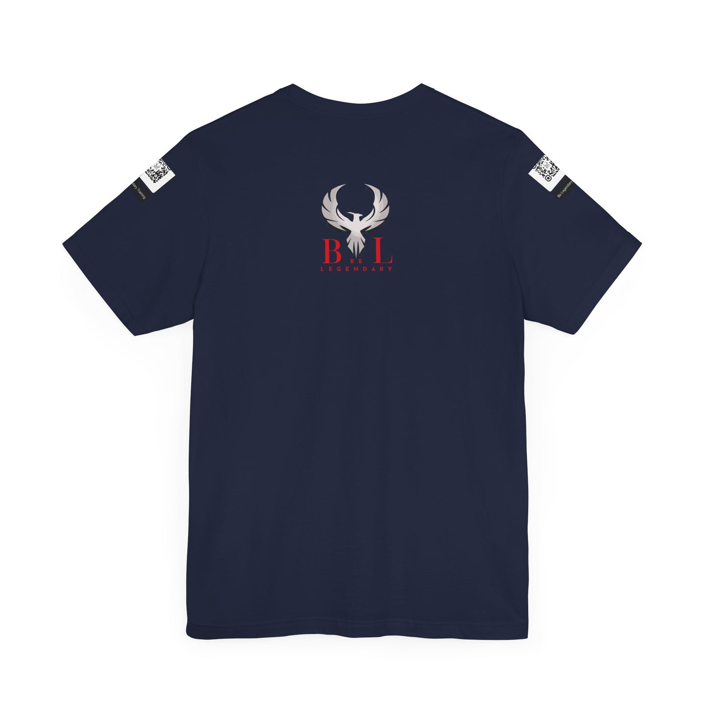 Be Legendary "Never Quit" Unisex Tee - Motivational Short Sleeve Shirt