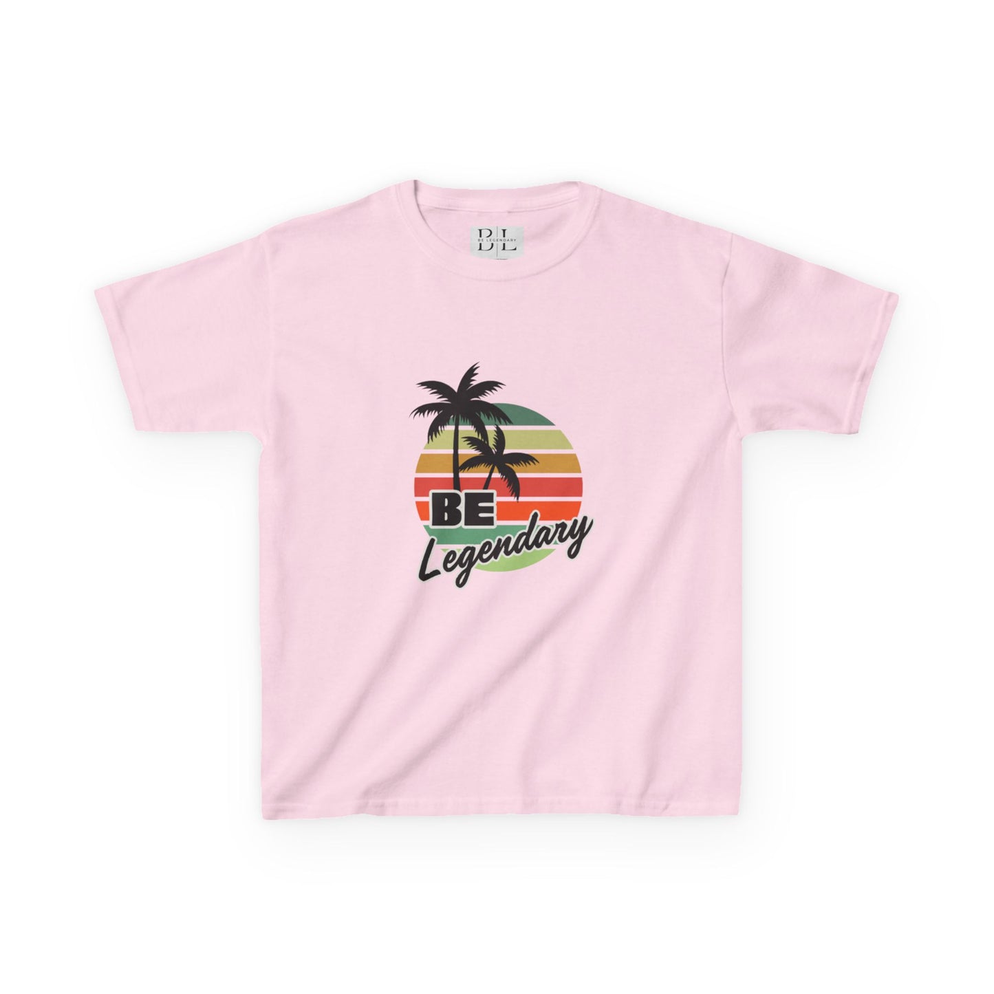 Kids 'Be Legendary' "Palm Sunday" Tee - Fun Summer Vibes for Young Adventurers